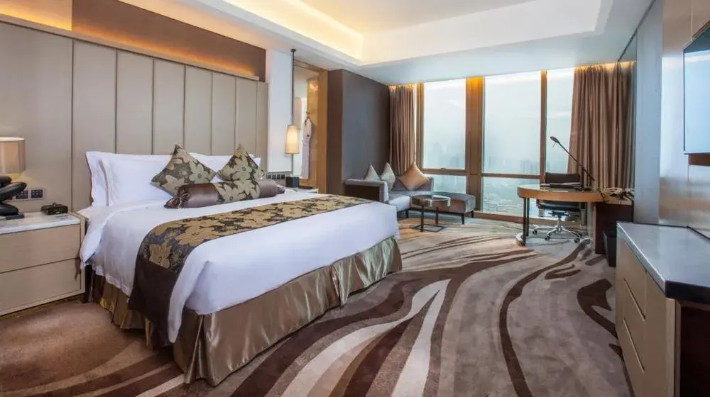 Deluxe Double Room in Shenzhen Futian Wyndham Grand Deluxe Double Room in Shenzhen Futian Wyndham Grand