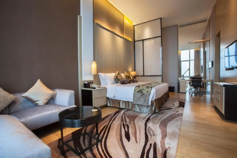 Bed in Shenzhen Futian Wyndham Grand