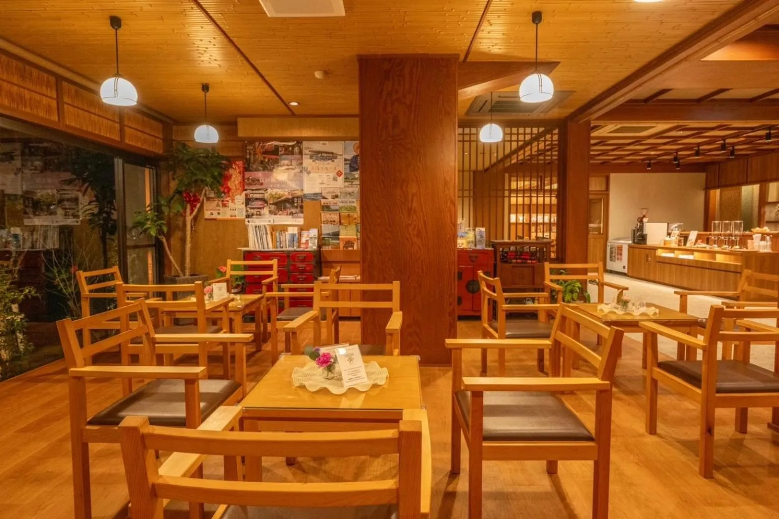 Communal lounge/ TV room in Dantokan Kikunoya