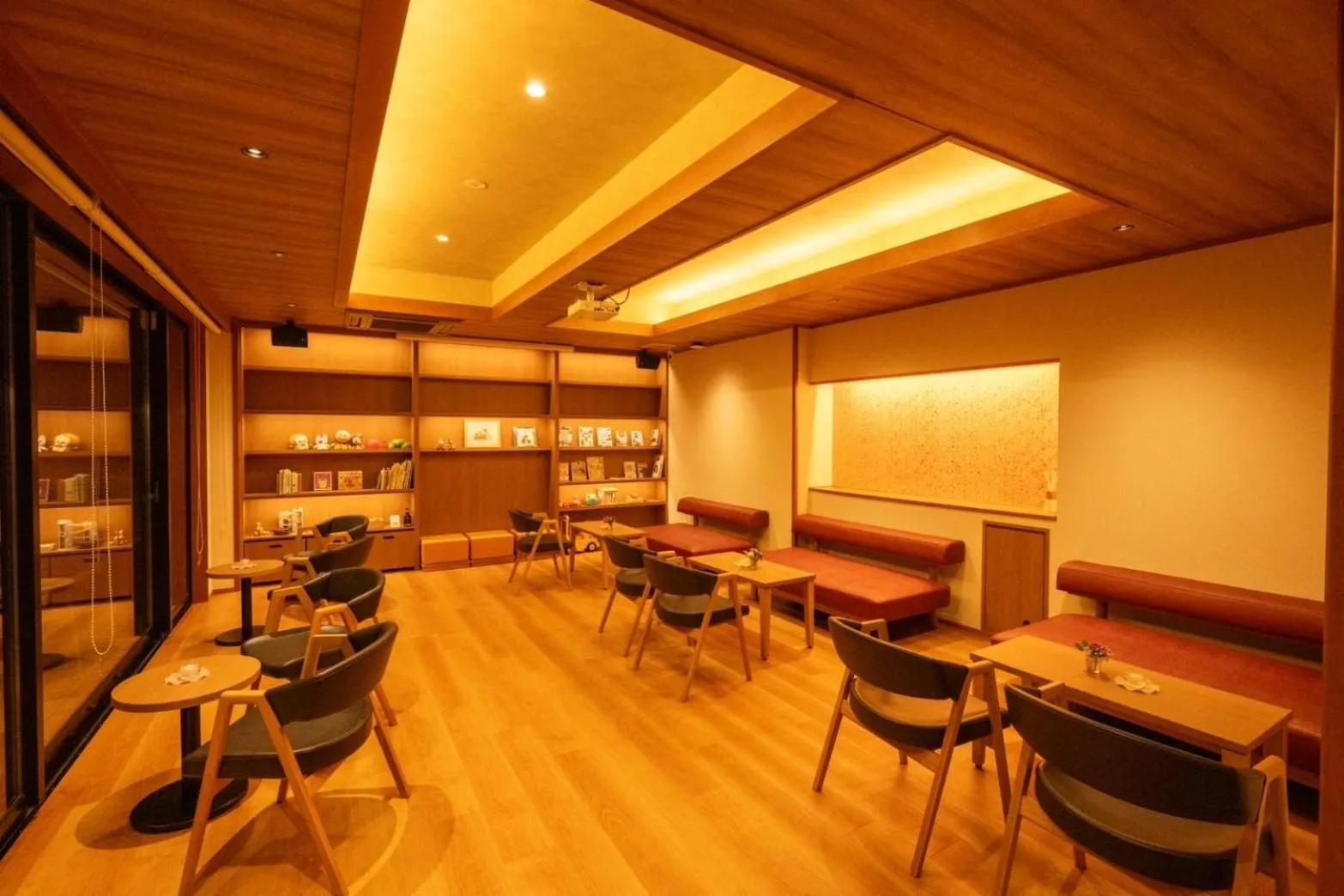 Communal lounge/ TV room in Dantokan Kikunoya