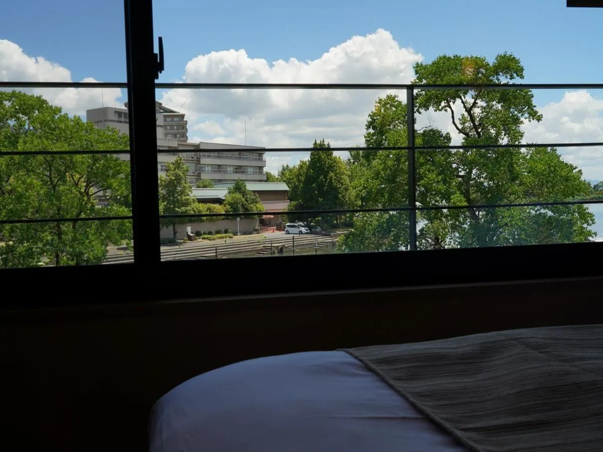 View (from property/room), Bed in Dantokan Kikunoya