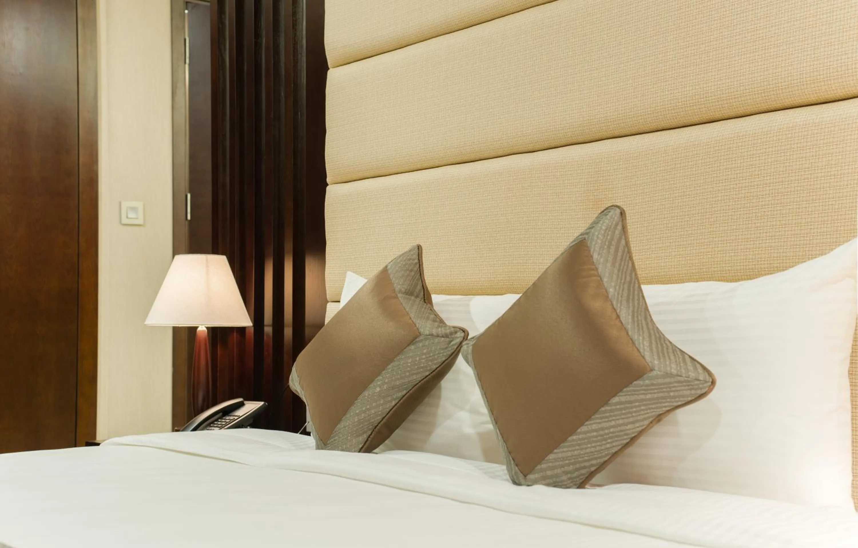 Bed in Muong Thanh Hanoi Centre Hotel