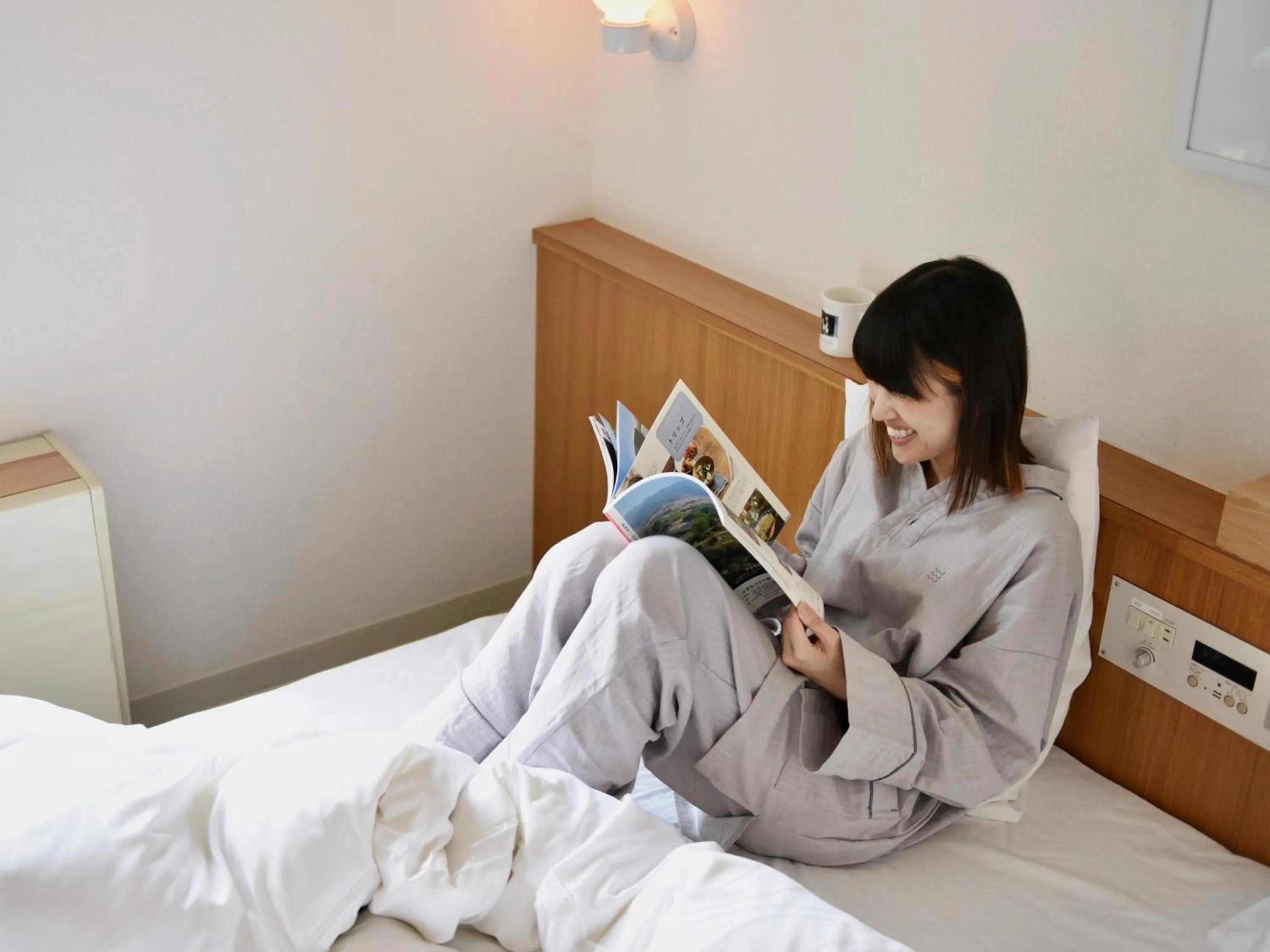 People, Bed in Hotel Pacific Kanazawa