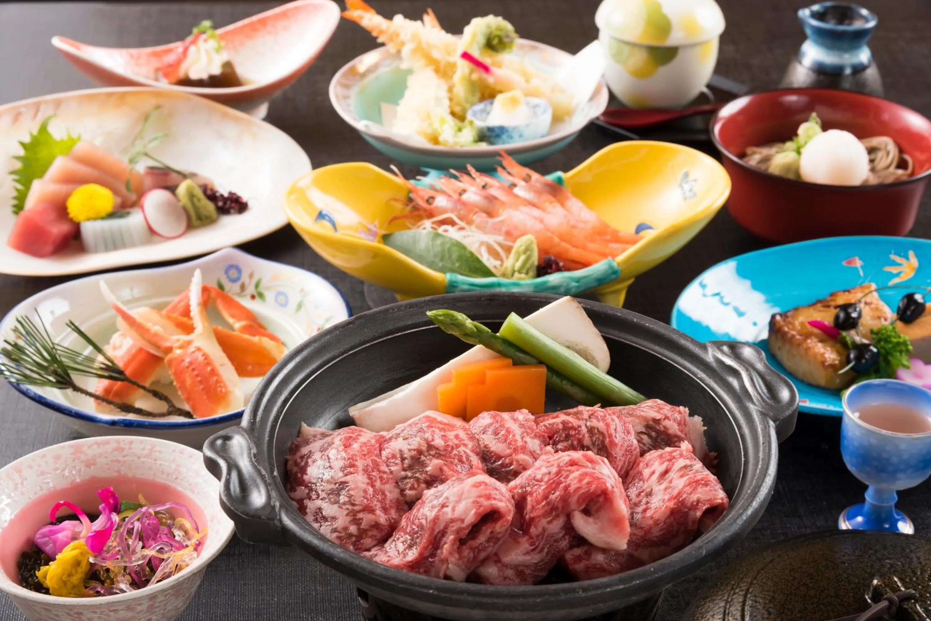 Dinner in Awara Grand Hotel