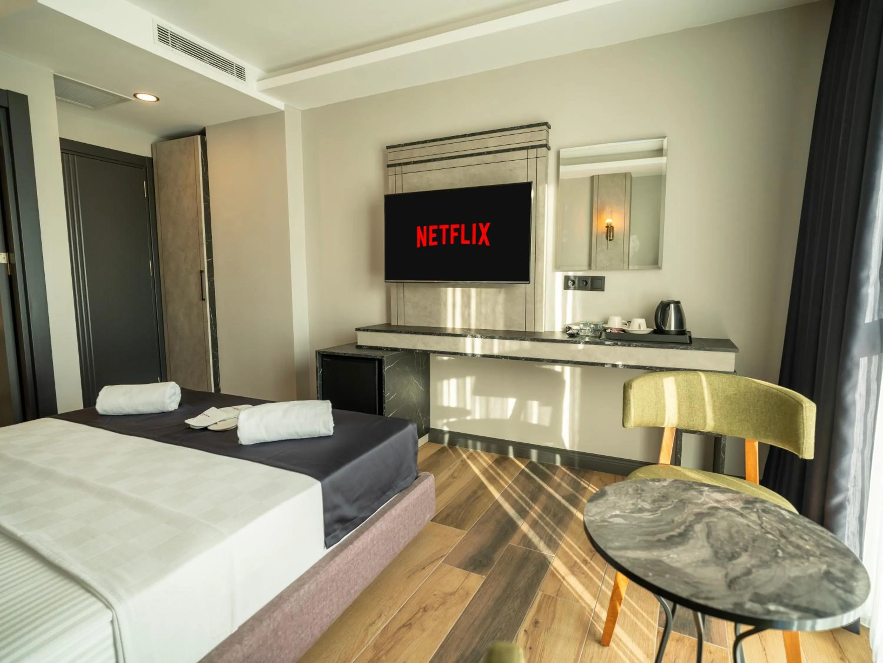 Bed in Modernlux Hotel