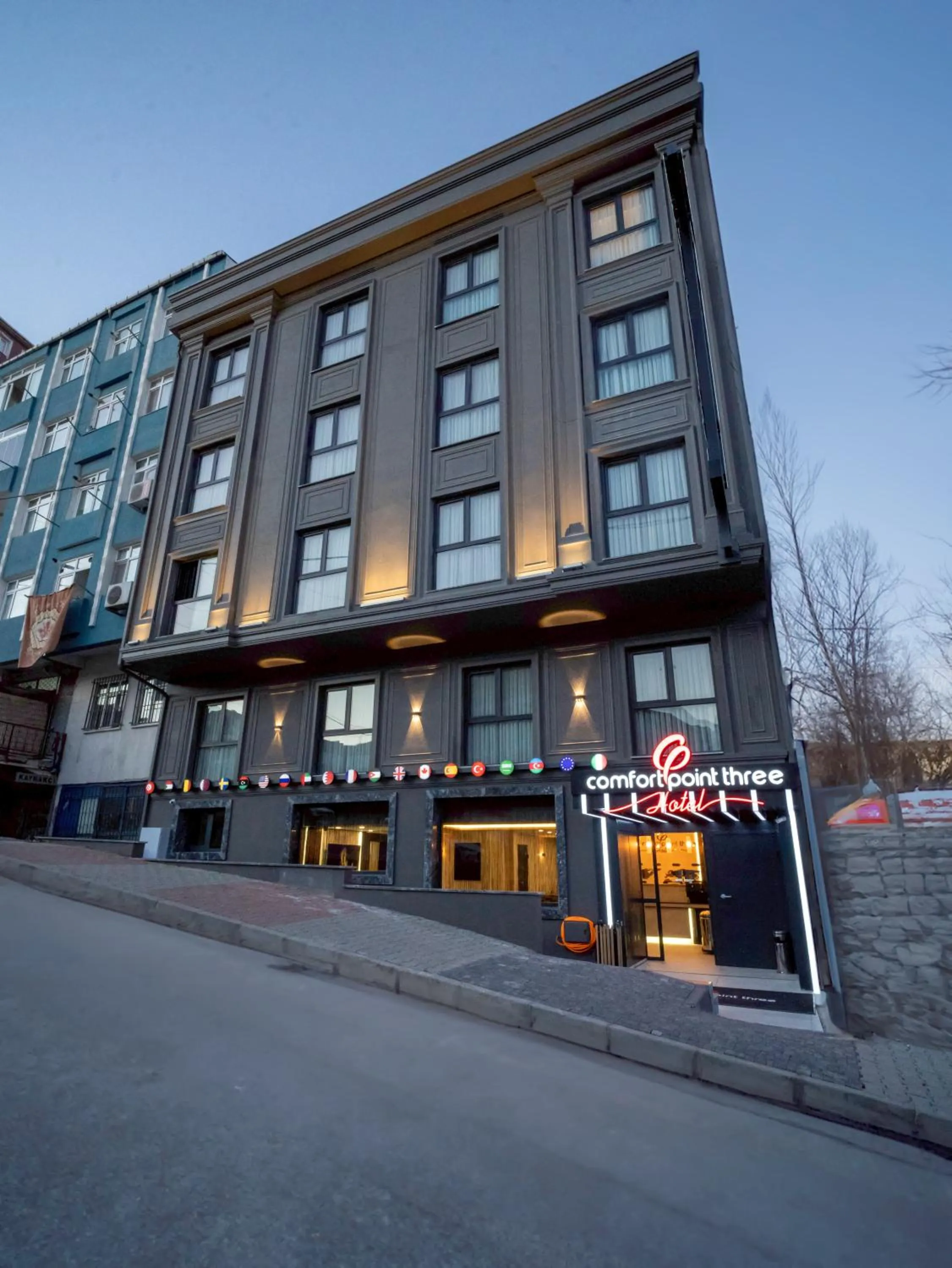 Property building in Modernlux Hotel