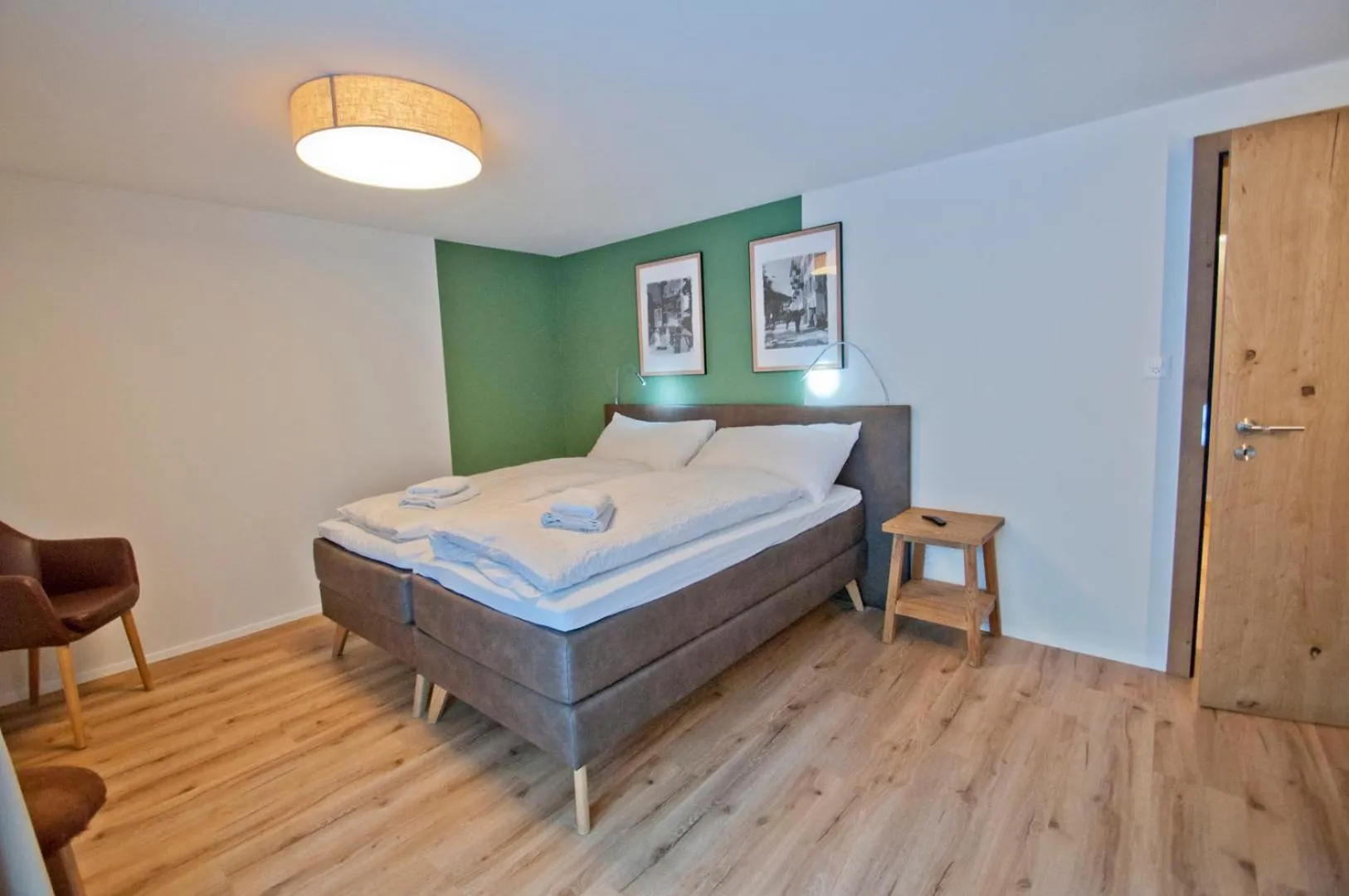 Bed in Chalet Aeschhorn