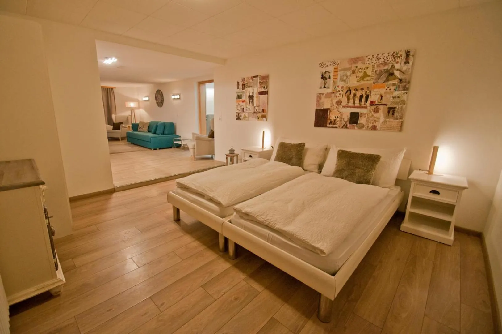 Bed in Chalet Aeschhorn