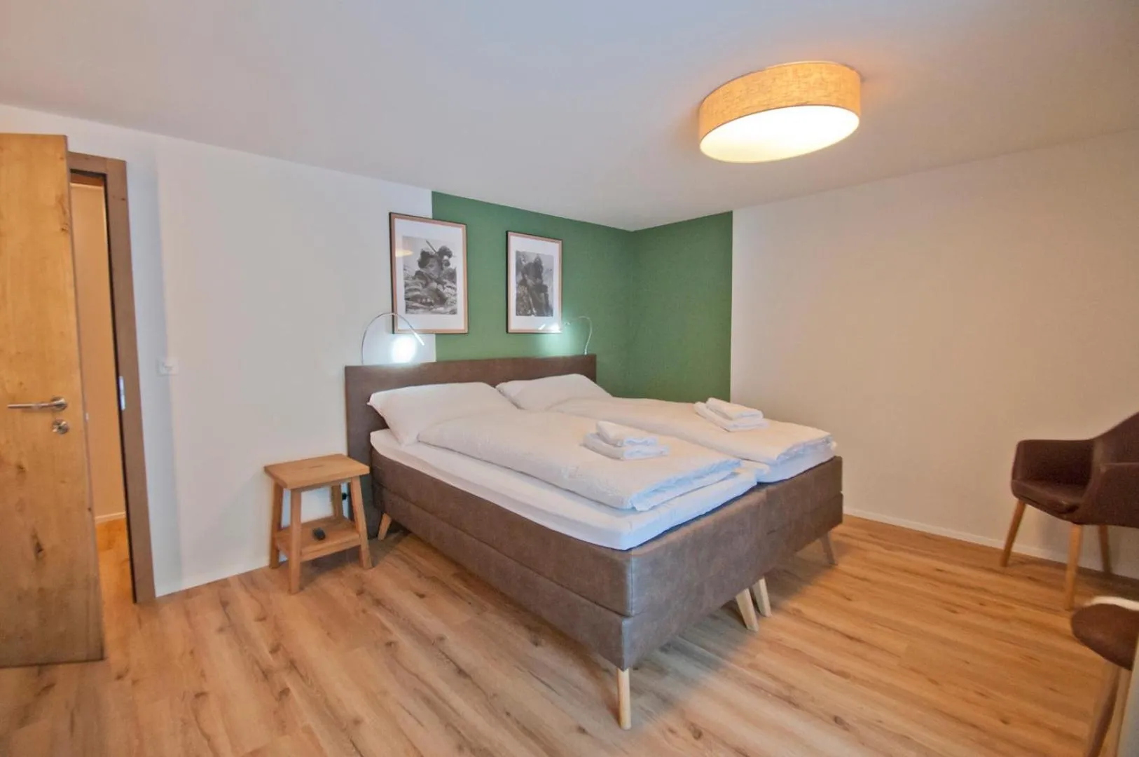 Bed in Chalet Aeschhorn
