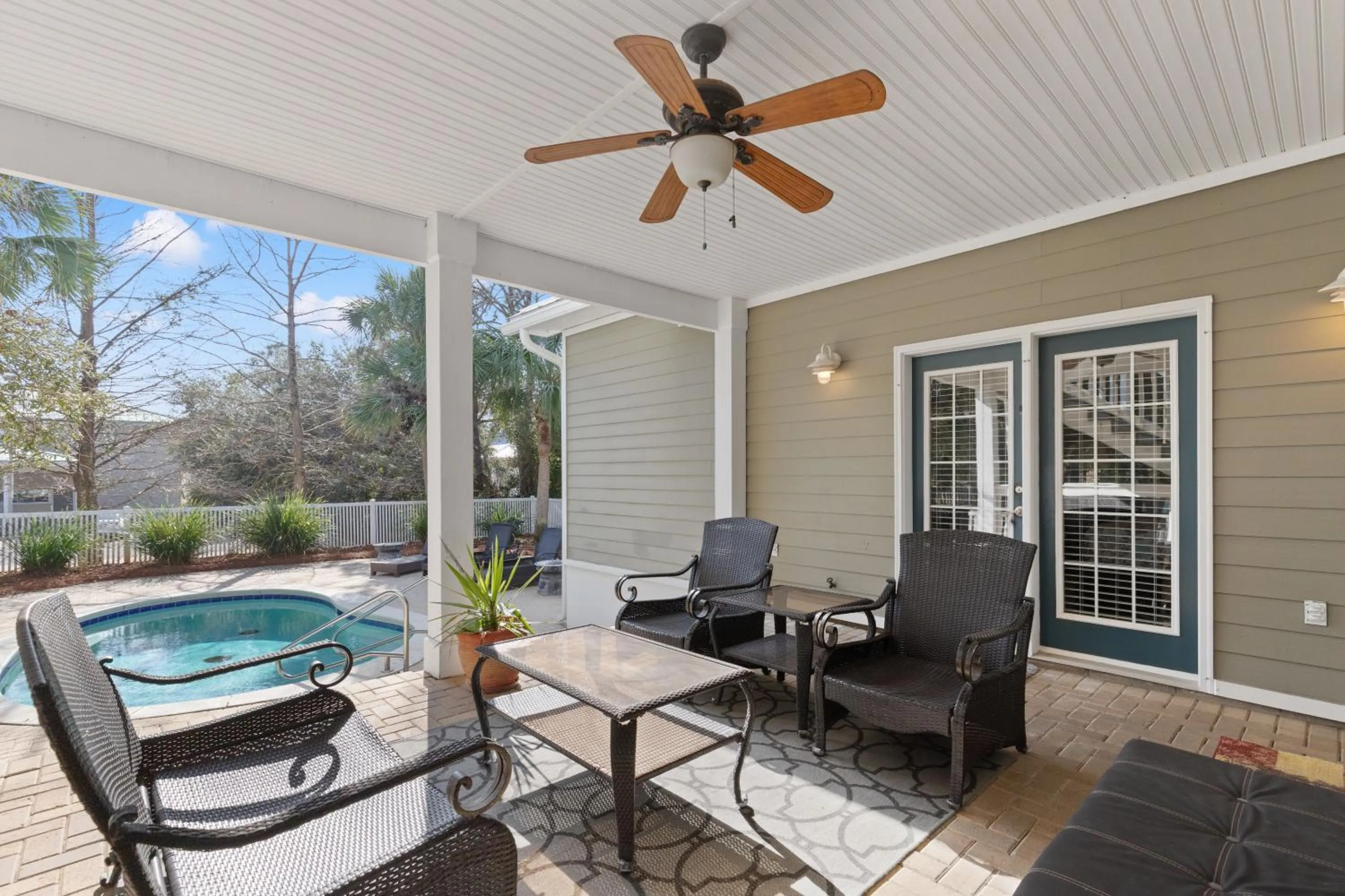 Sugar Sand Retreat – 3-Bed, 2-Bath Beach Getaway with Private Pool, Sleeps 8!