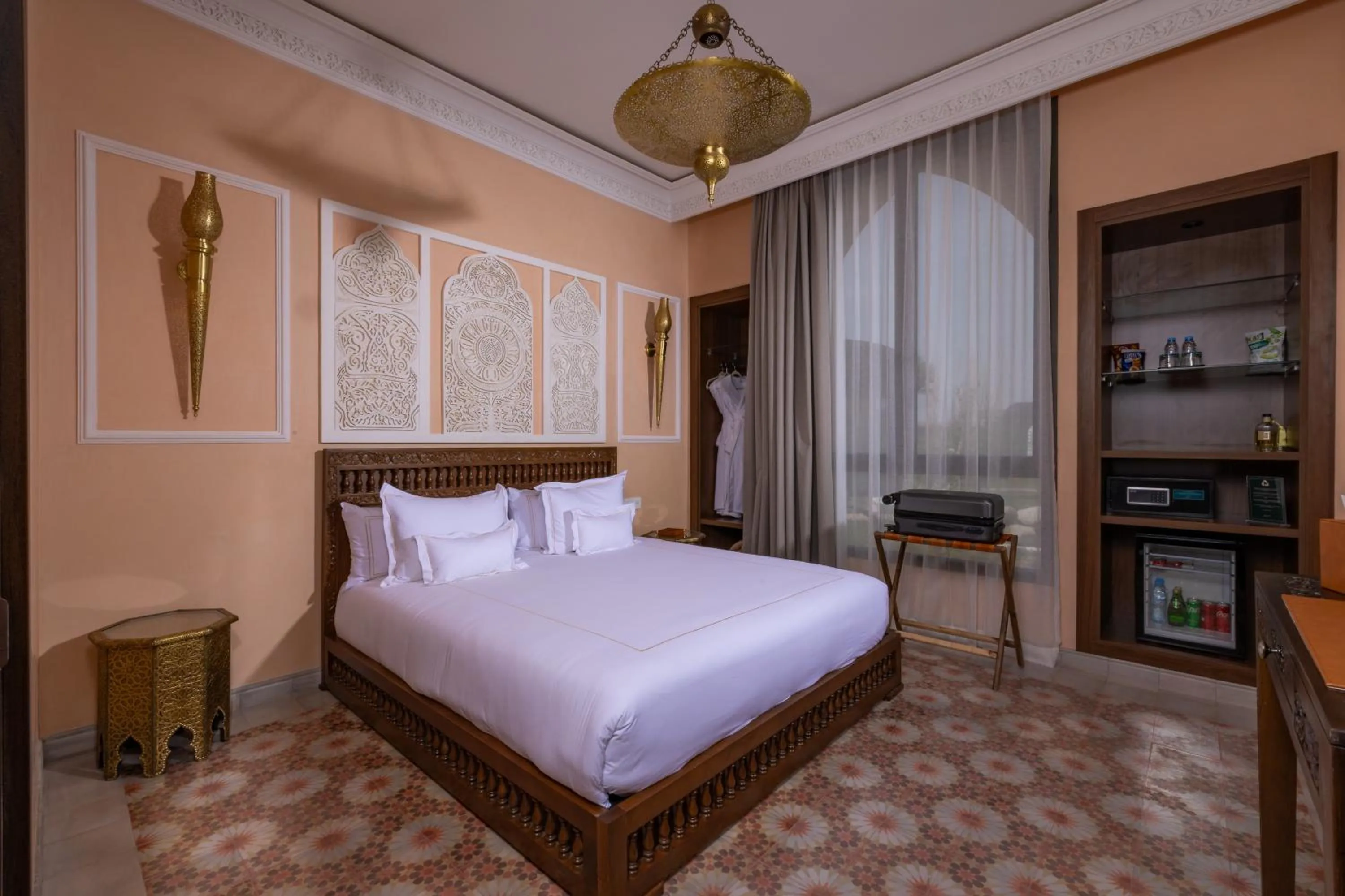 Bed in Yin Hotel & Spa