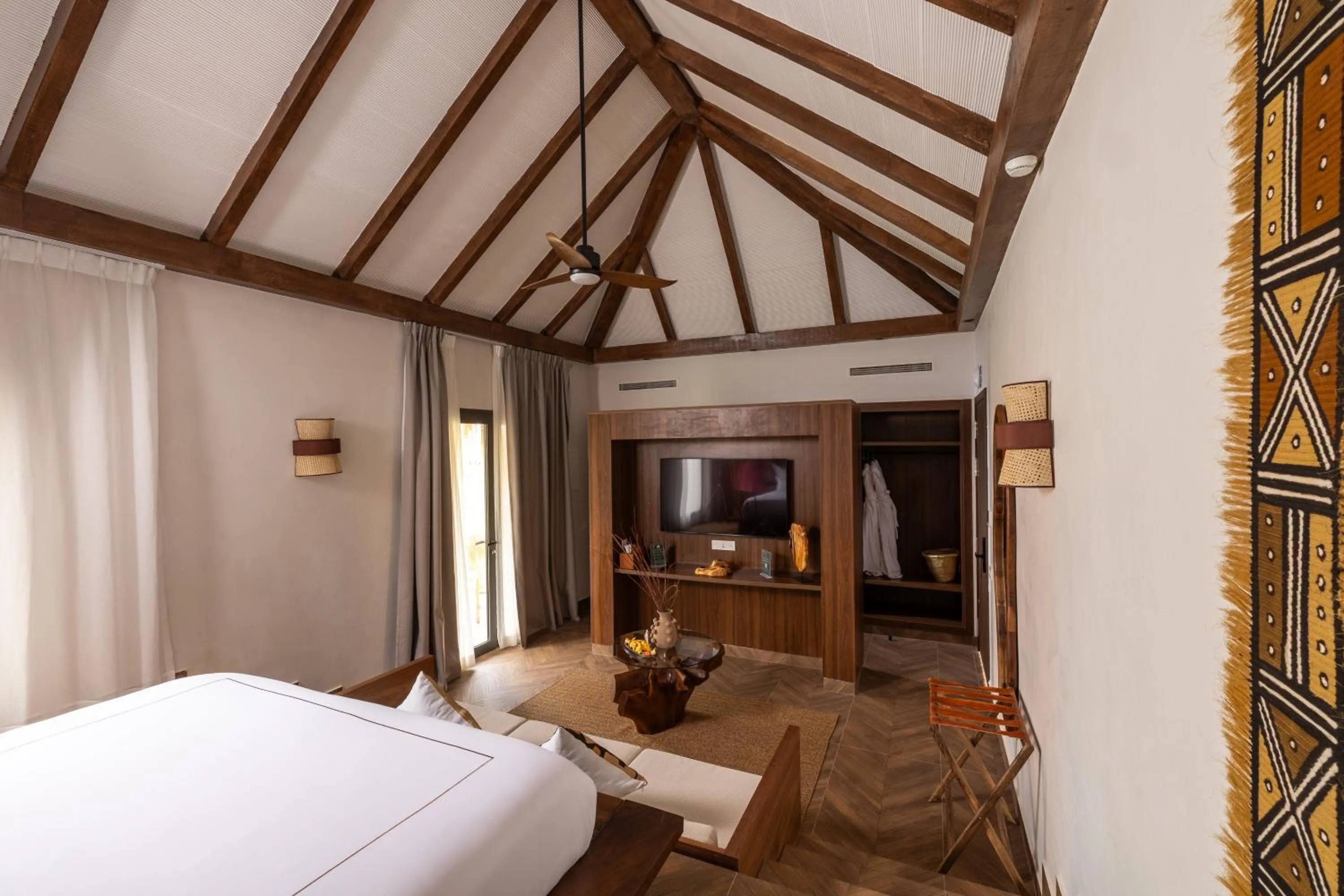 Bed in Yin Hotel & Spa