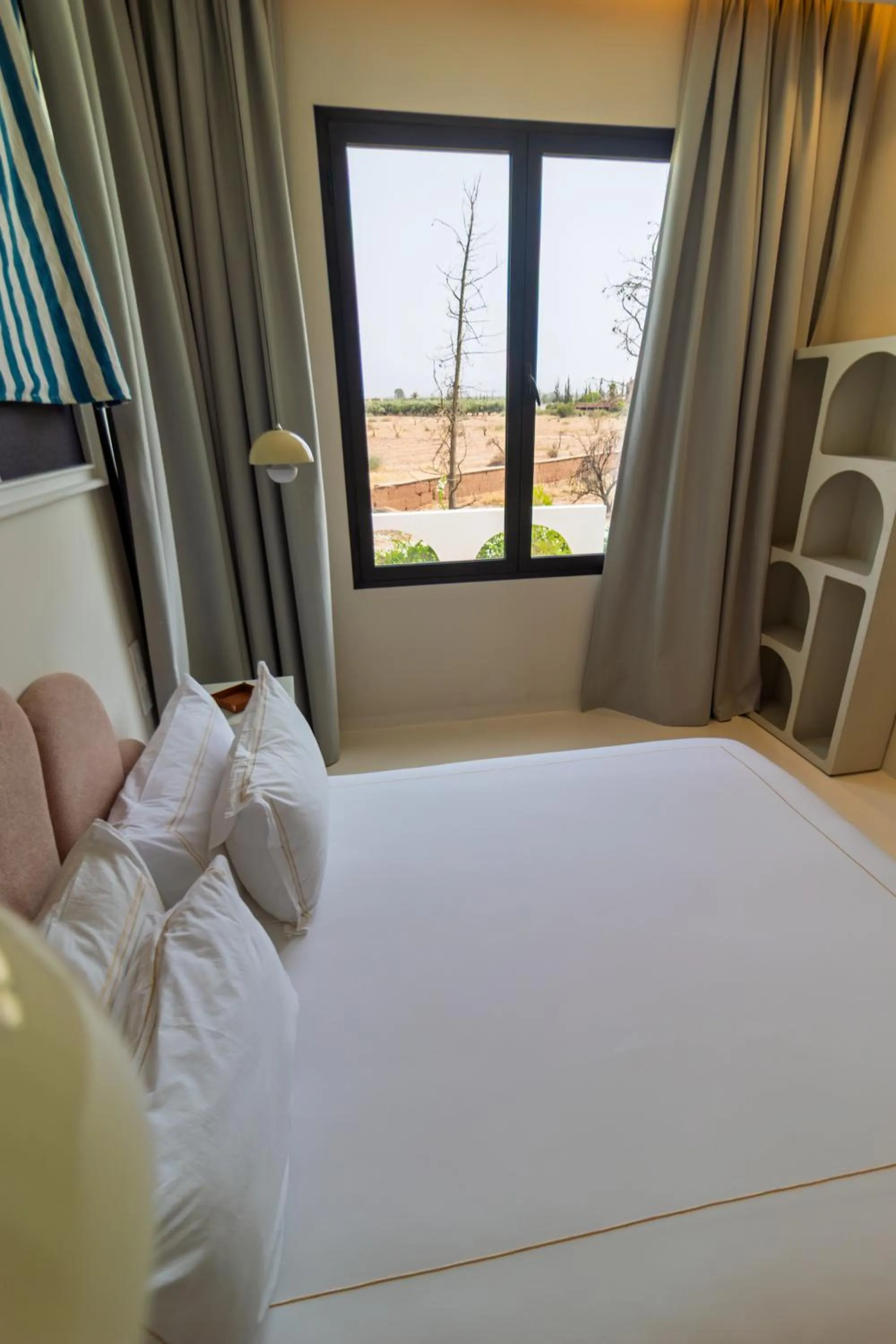 Bed in Yin Hotel & Spa