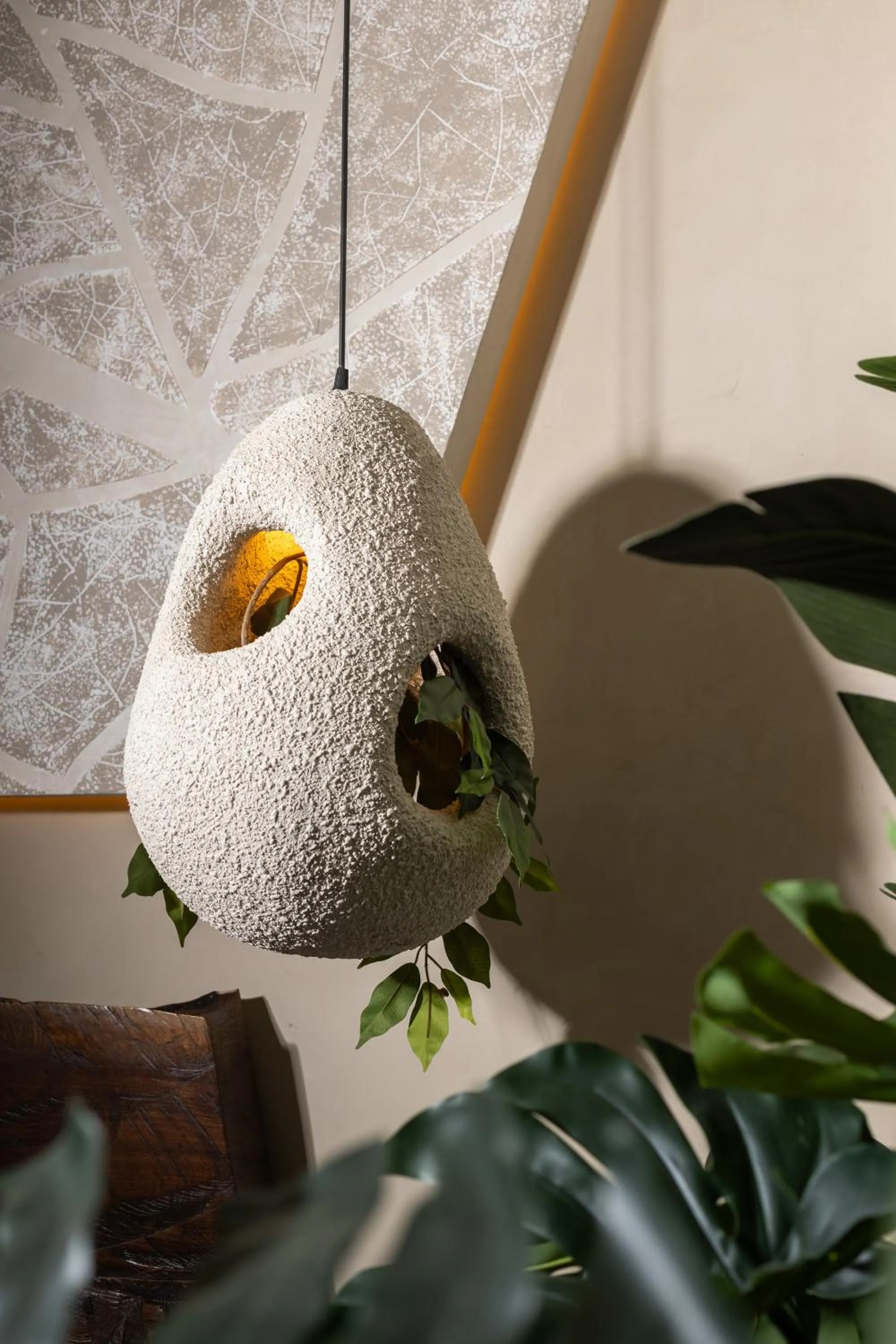 Decorative detail in Yin Hotel & Spa