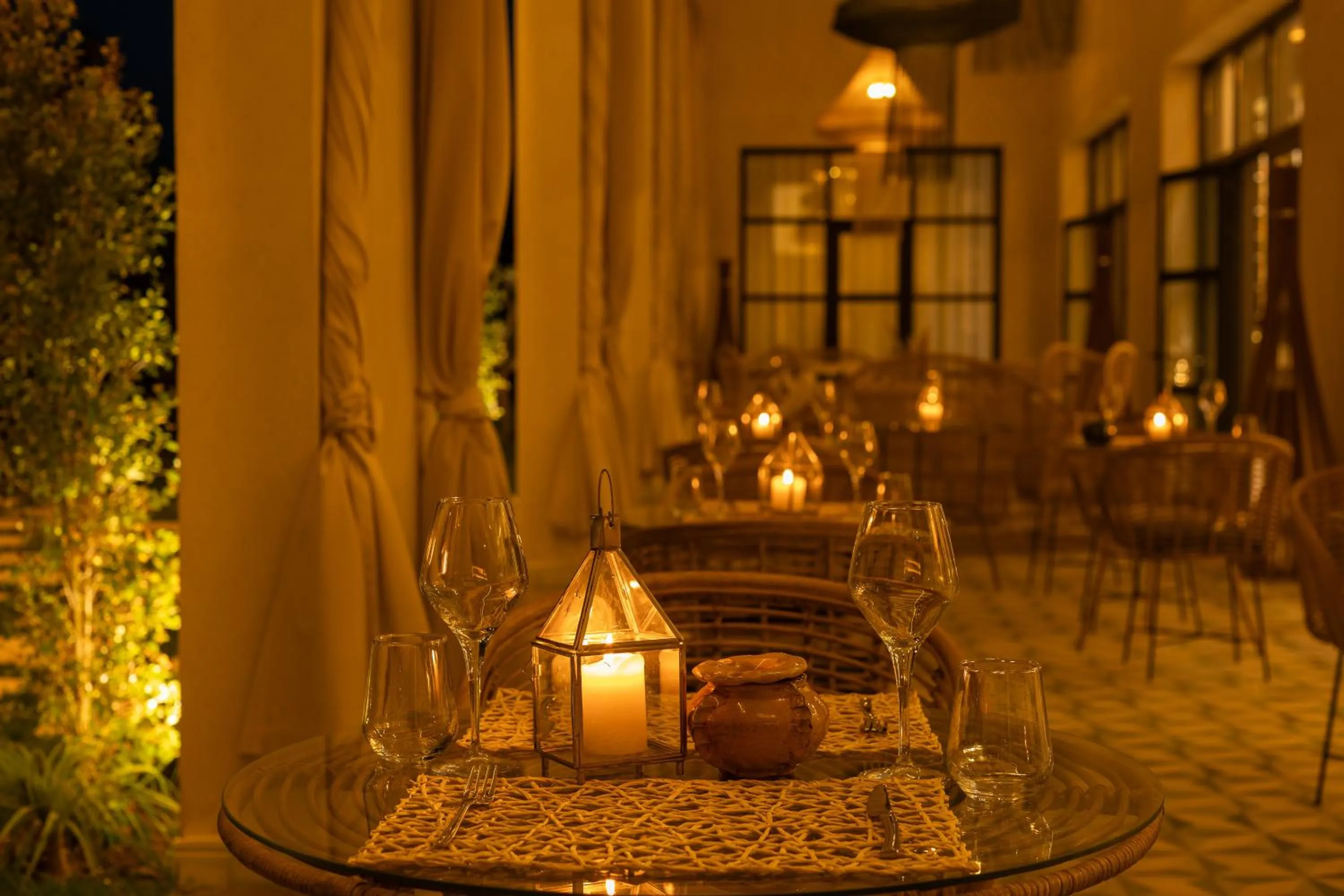 Restaurant/places to eat in Yin Hotel & Spa