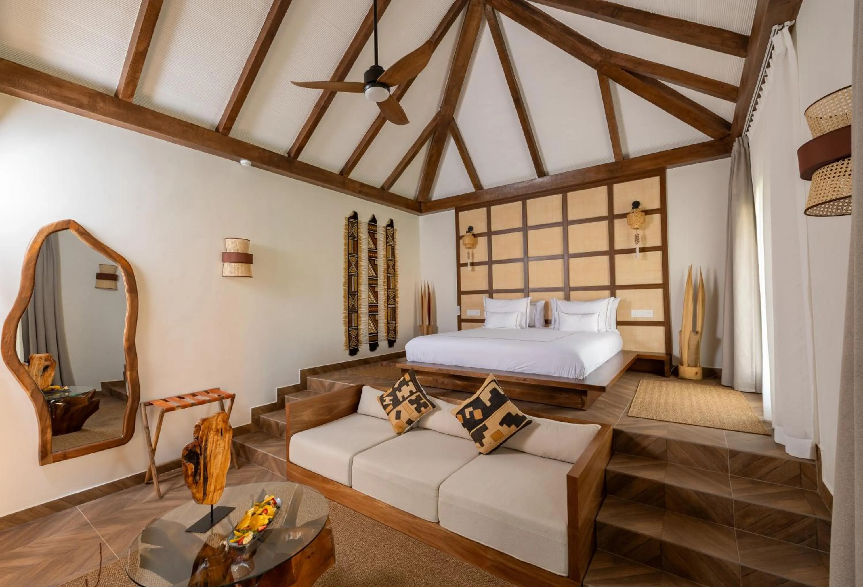 Bed in Yin Hotel & Spa