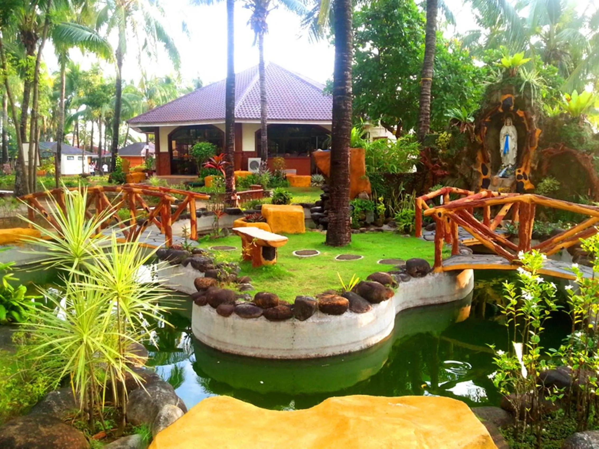 Decorative detail in Bakasyunan Resort and Conference Center - Zambales