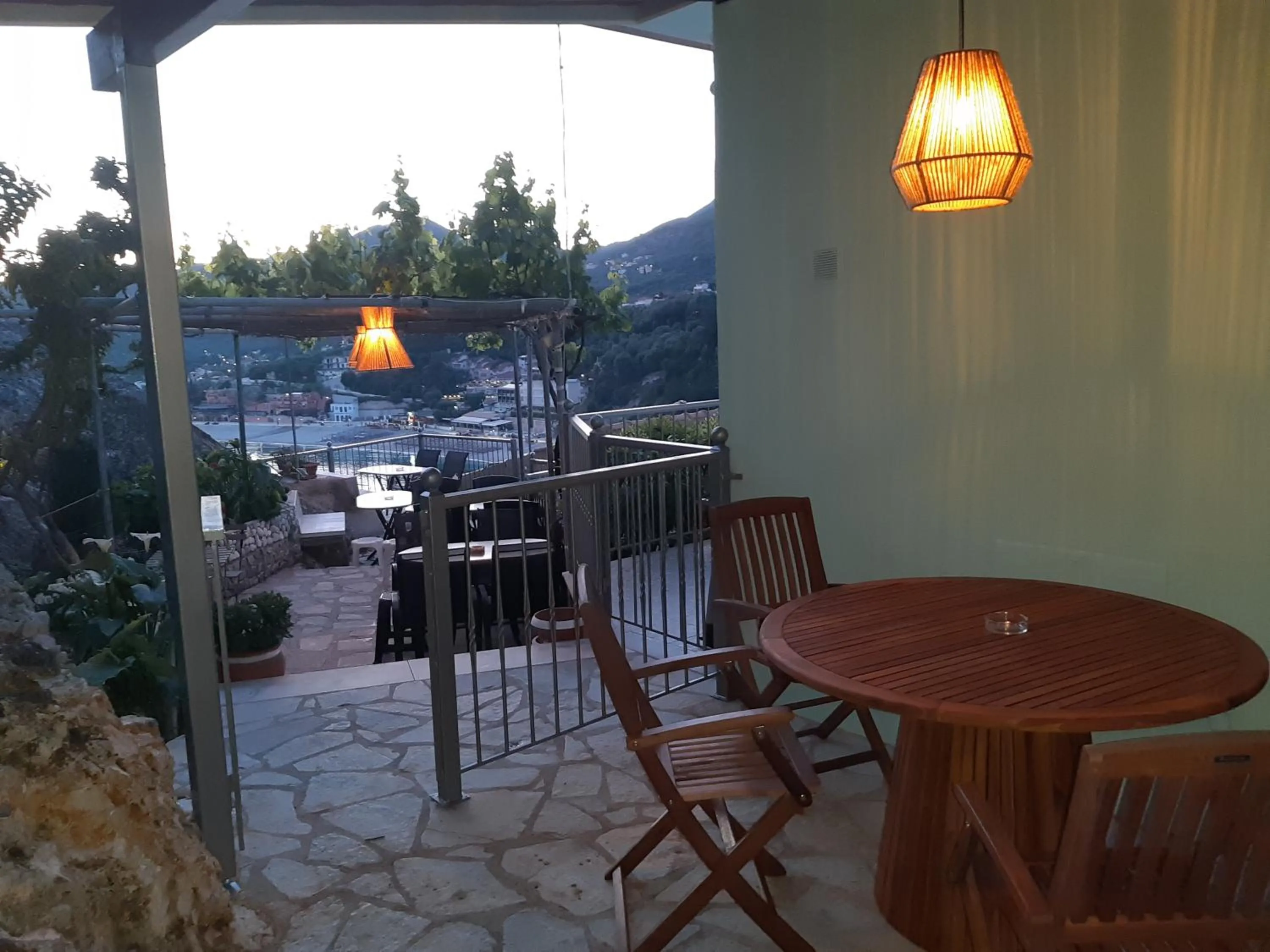 Balcony/Terrace in Paraskevi's Luxury Studios