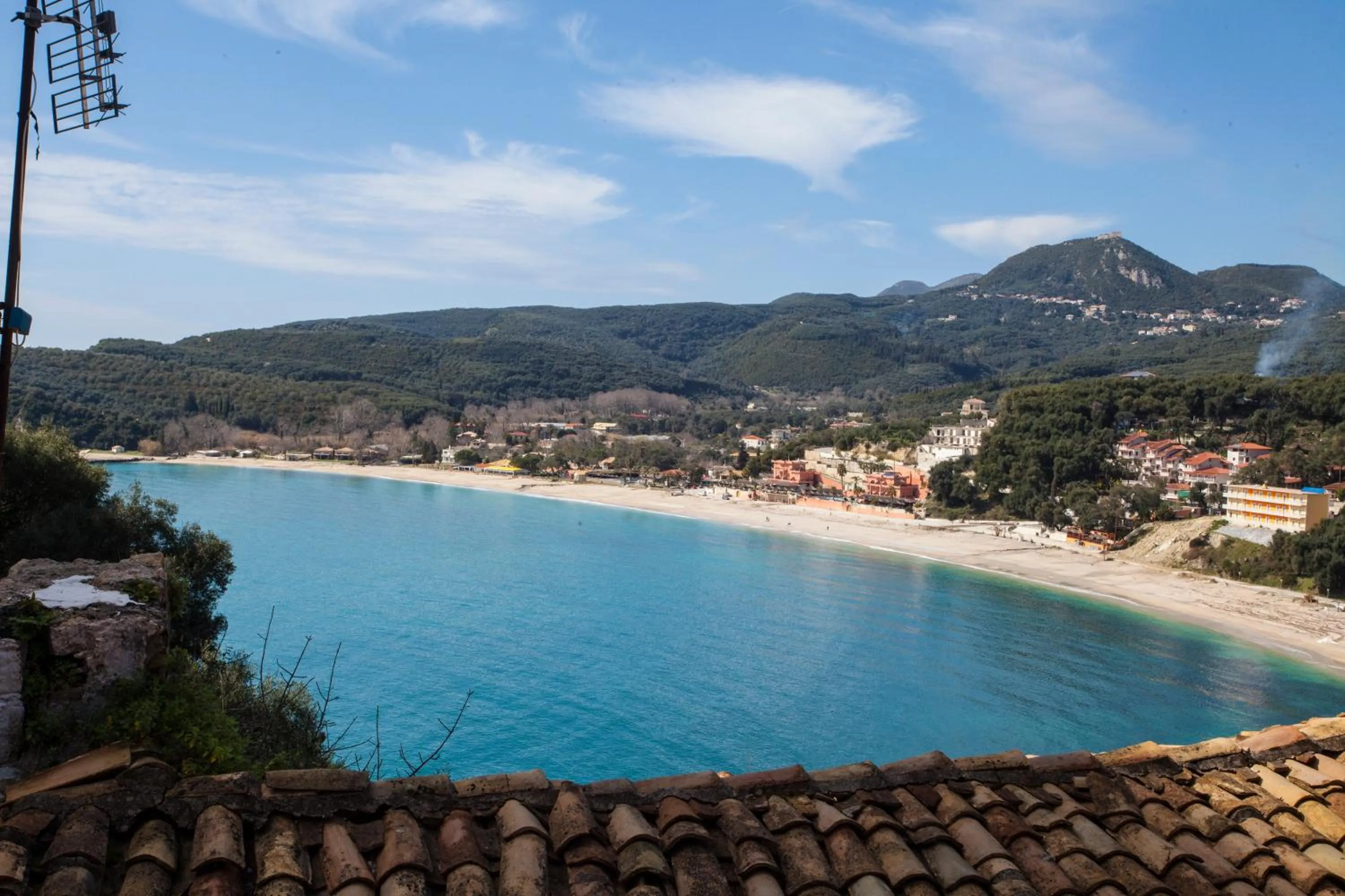 Beach in Paraskevi's Luxury Studios