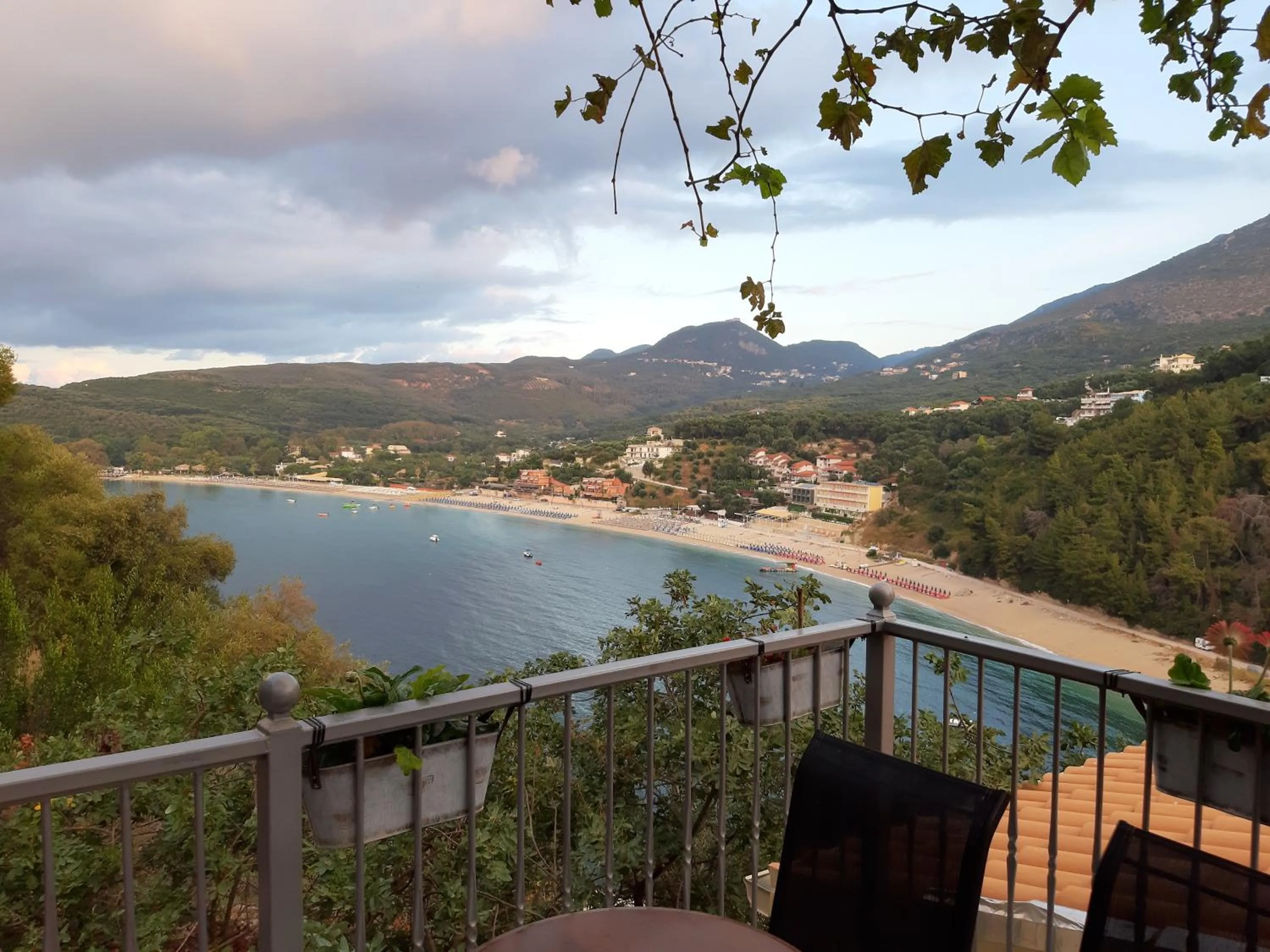 Balcony/Terrace in Paraskevi's Luxury Studios