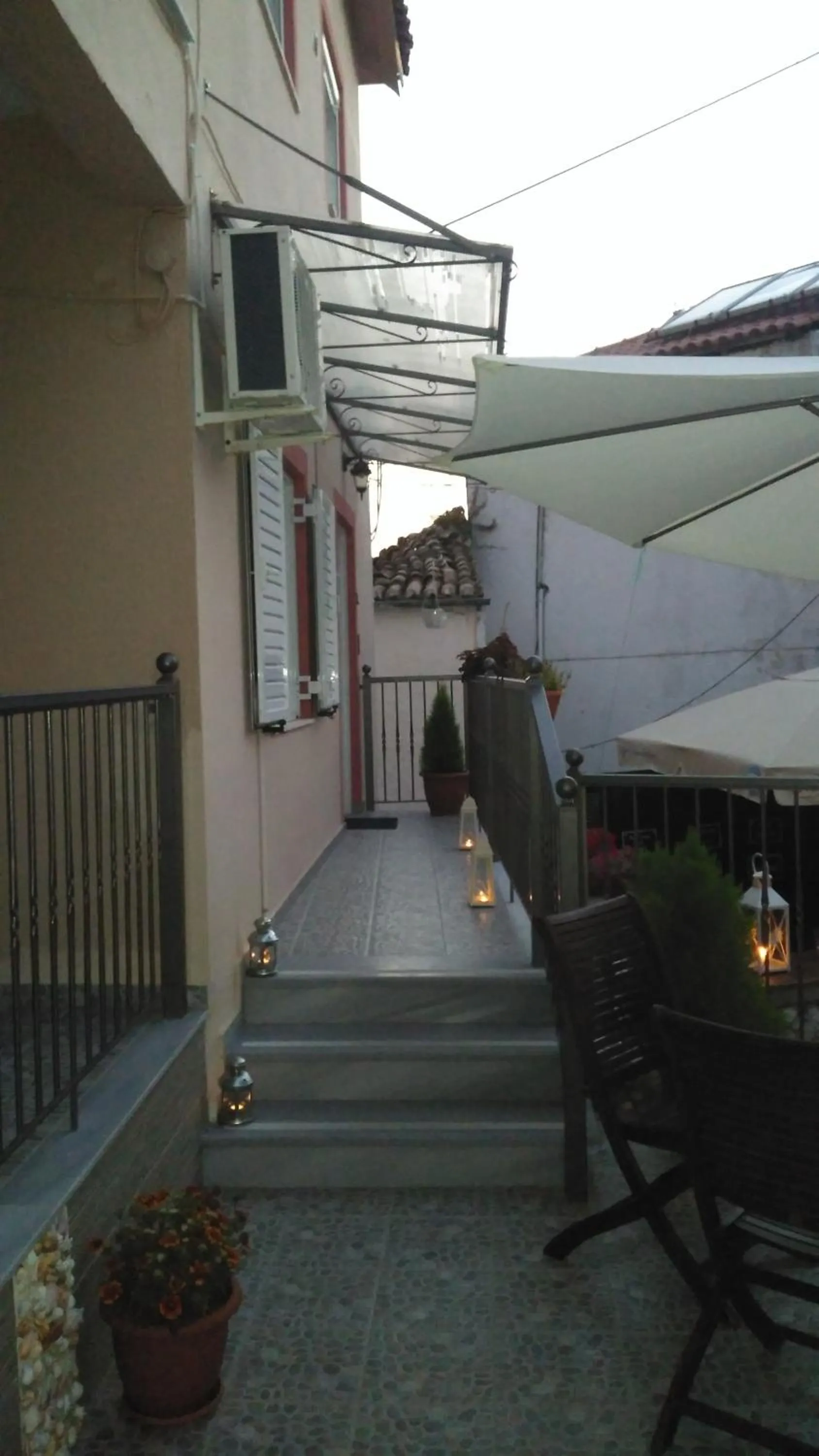 Facade/entrance in Paraskevi's Luxury Studios