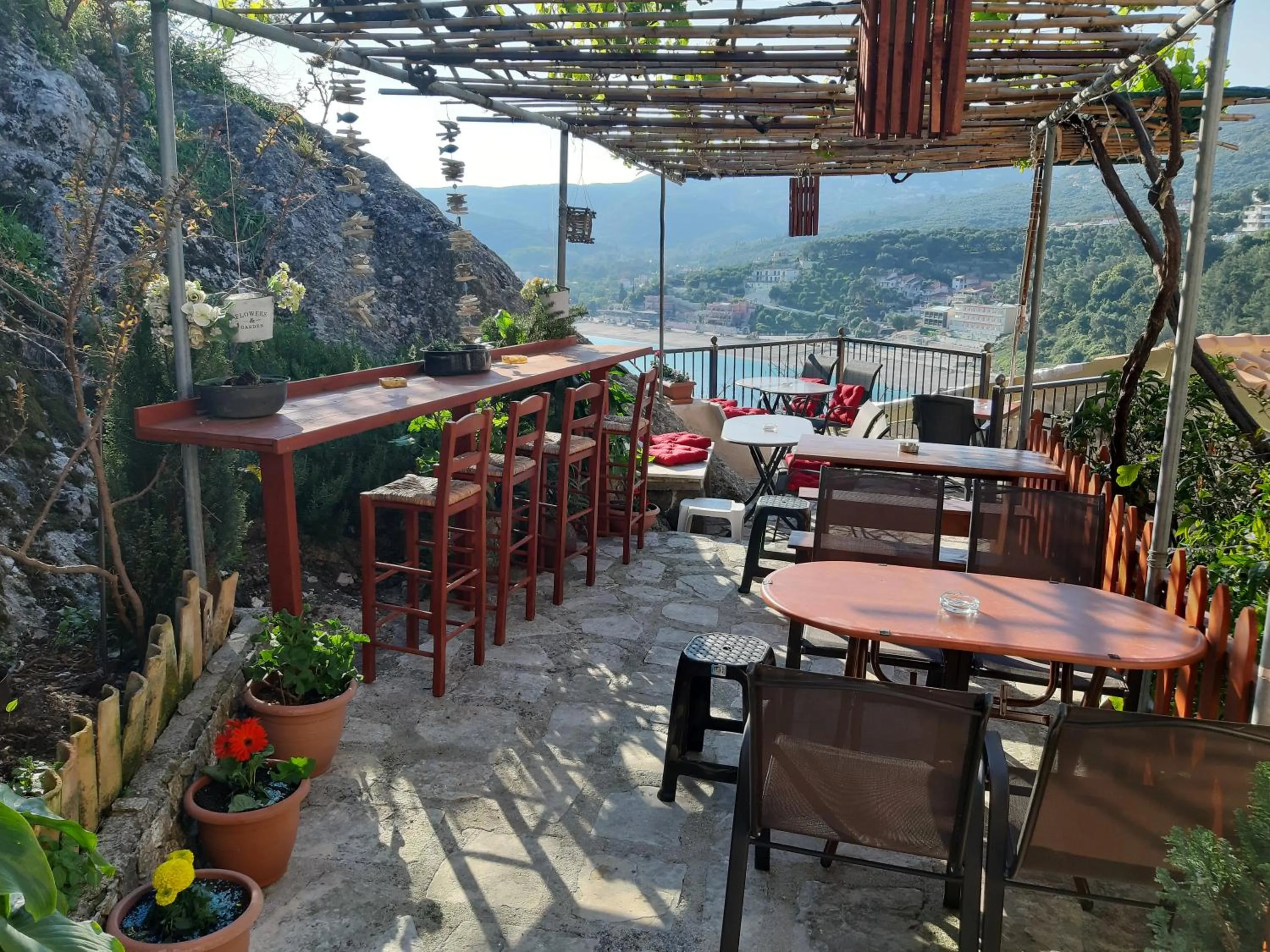 Balcony/Terrace in Paraskevi's Luxury Studios