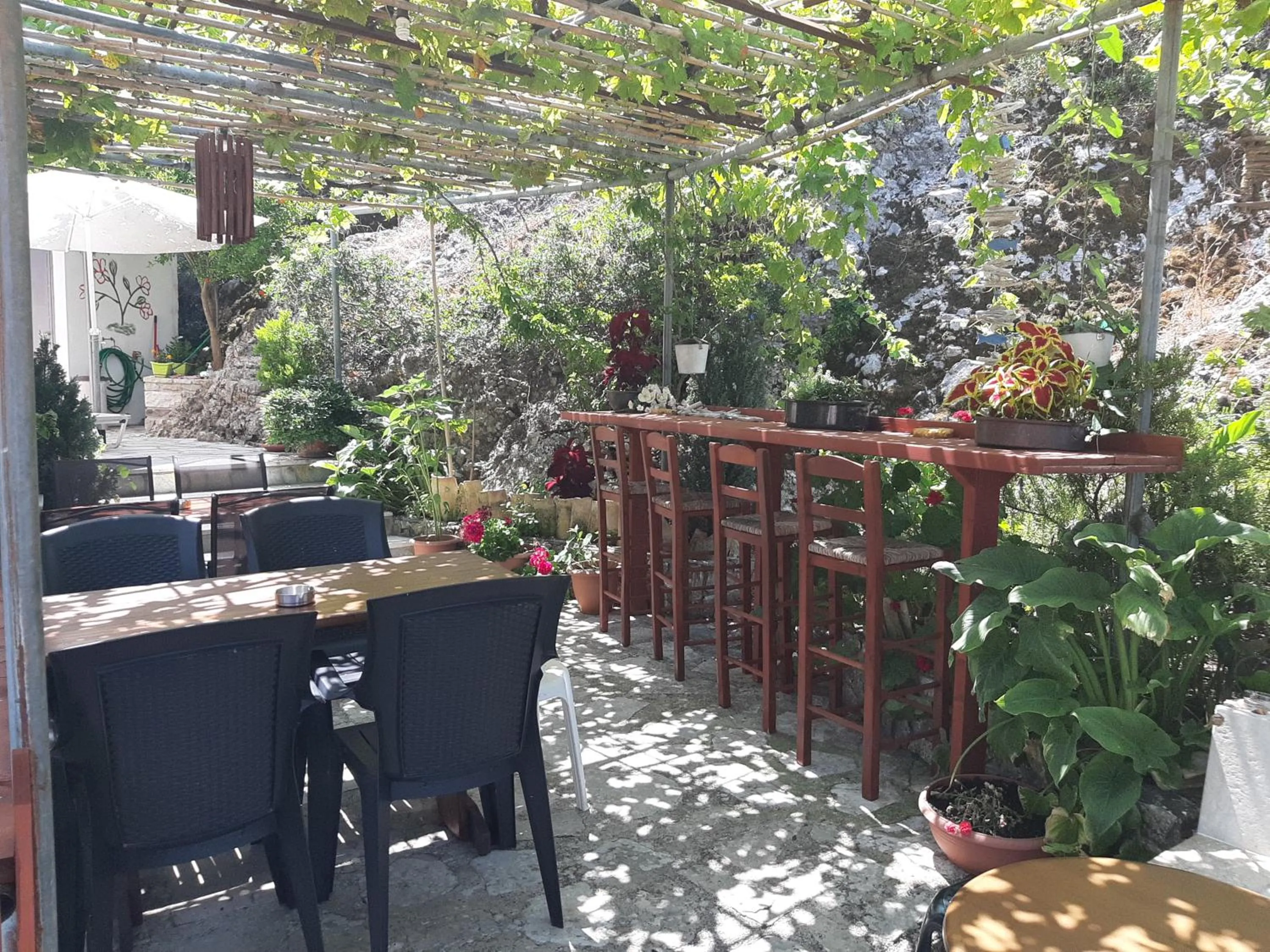 Balcony/Terrace in Paraskevi's Luxury Studios