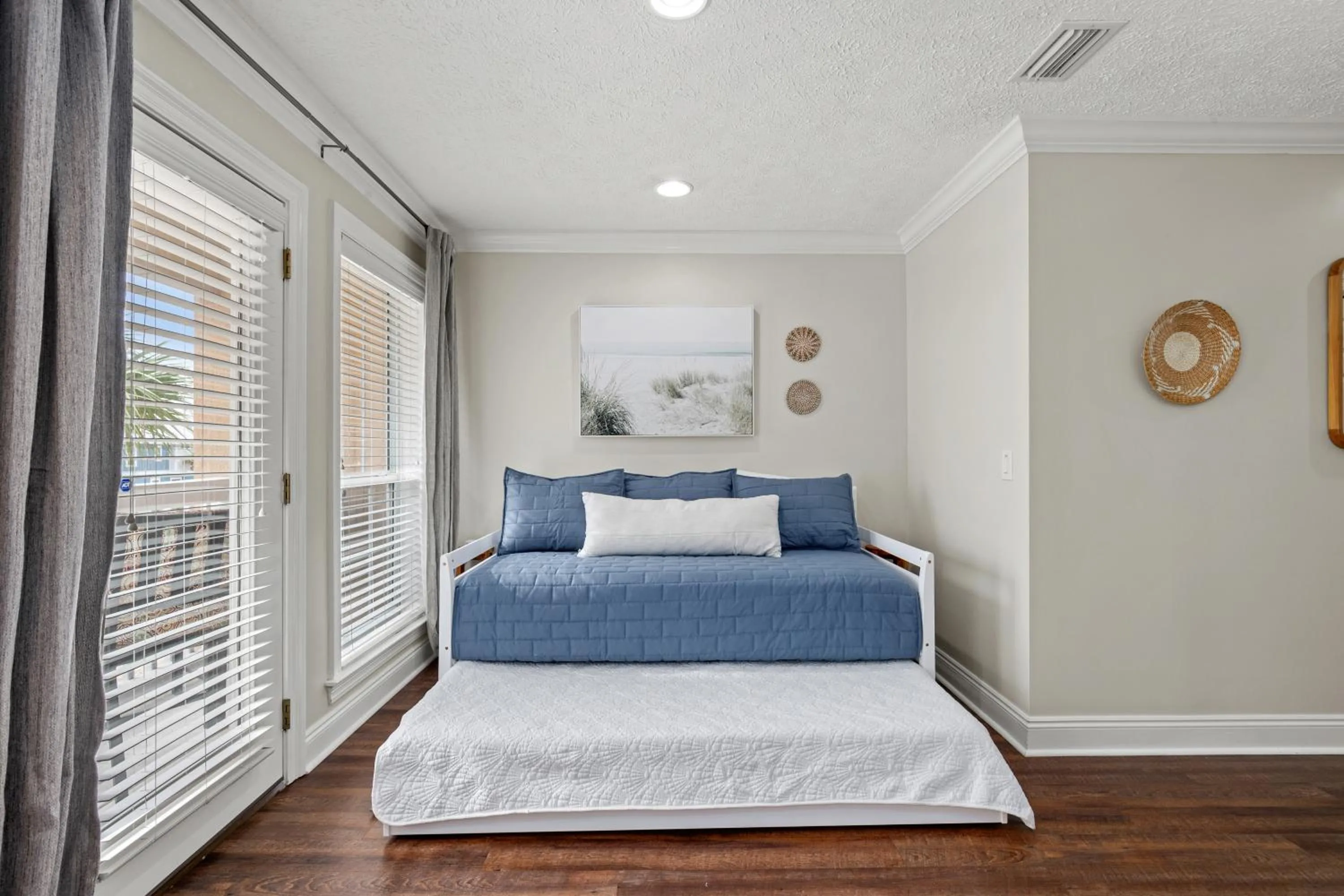 Bed in Escape to Sand Dollar Holler: Coastal Retreat, 3 Beds, 25 Baths, Sleeps 10!
