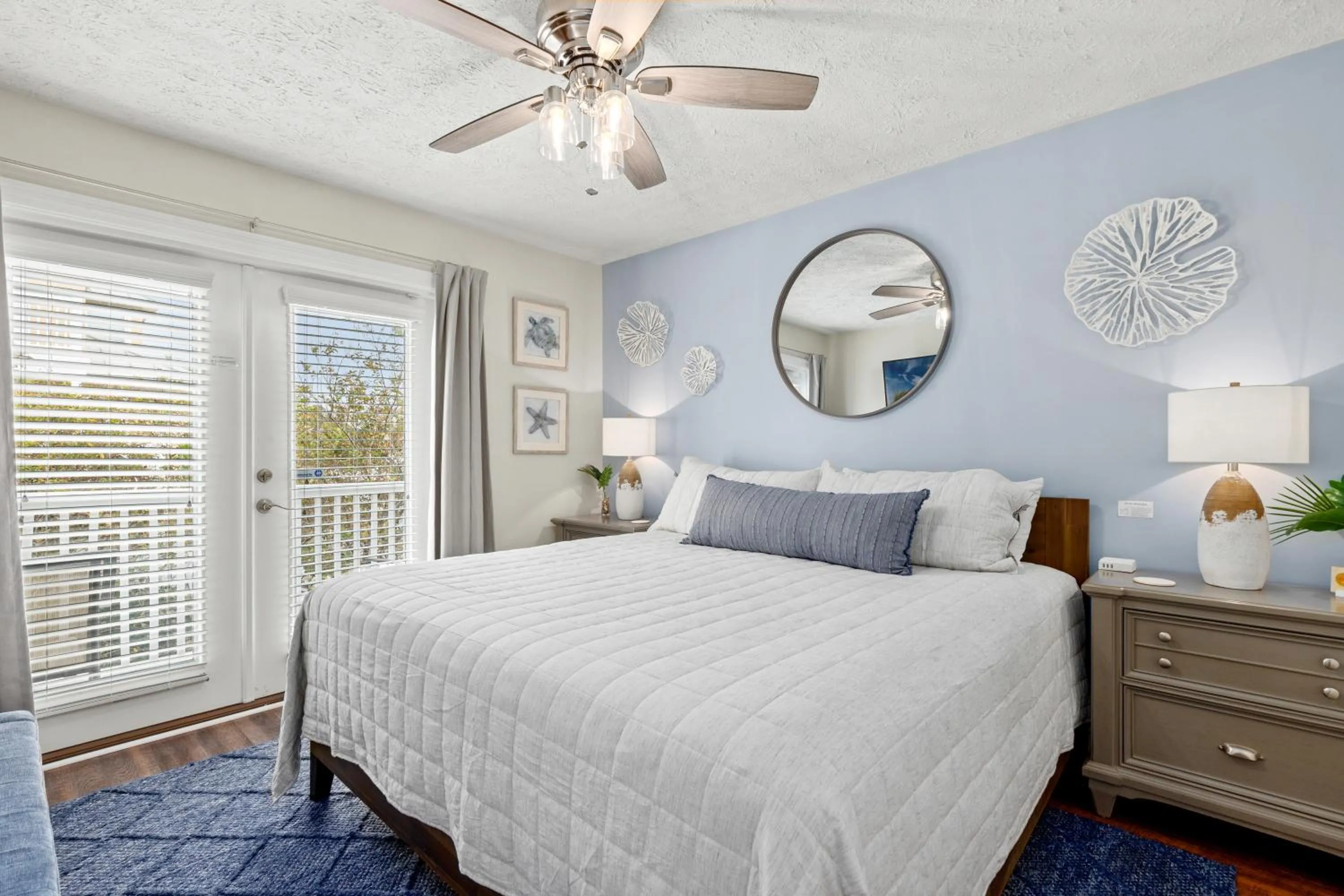 Bed in Escape to Sand Dollar Holler: Coastal Retreat, 3 Beds, 25 Baths, Sleeps 10!