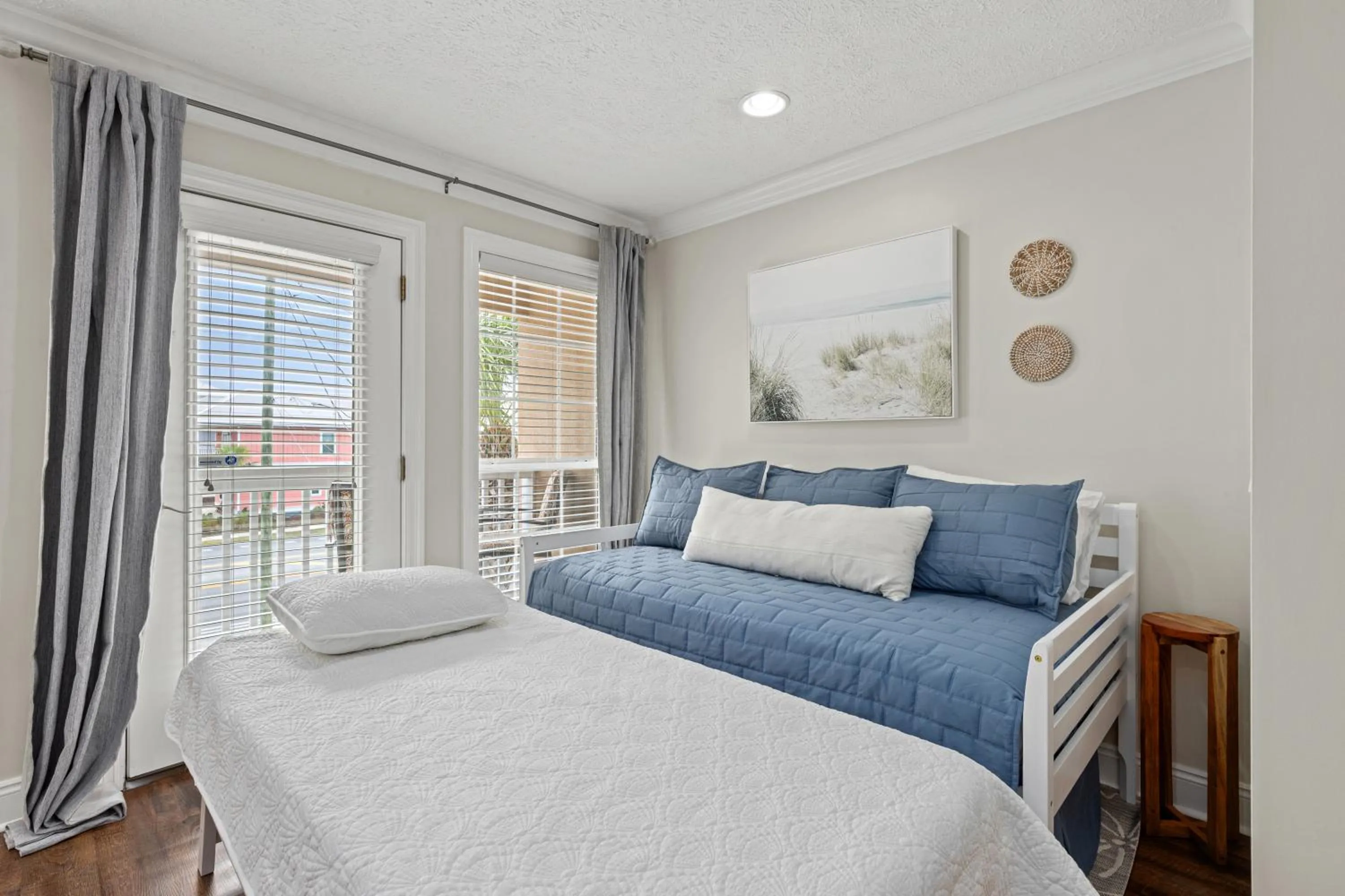 Bed in Escape to Sand Dollar Holler: Coastal Retreat, 3 Beds, 25 Baths, Sleeps 10!
