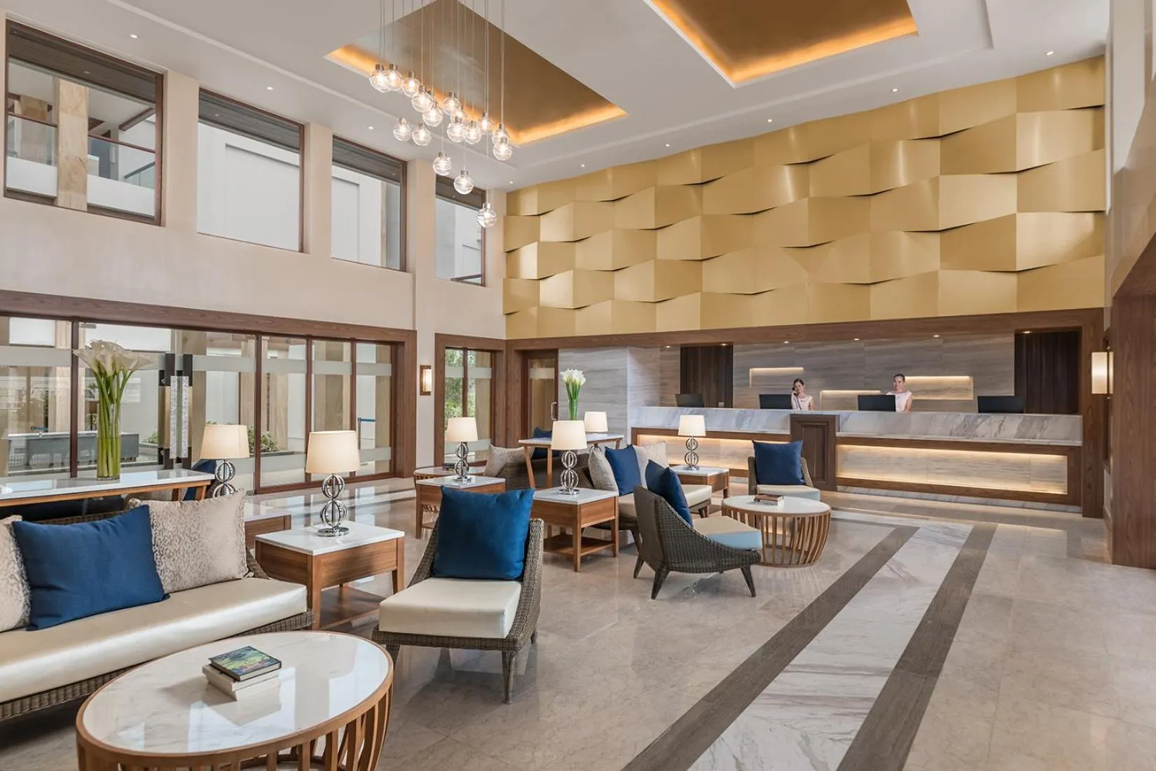 Lobby or reception in Henann Crystal Sands Resort