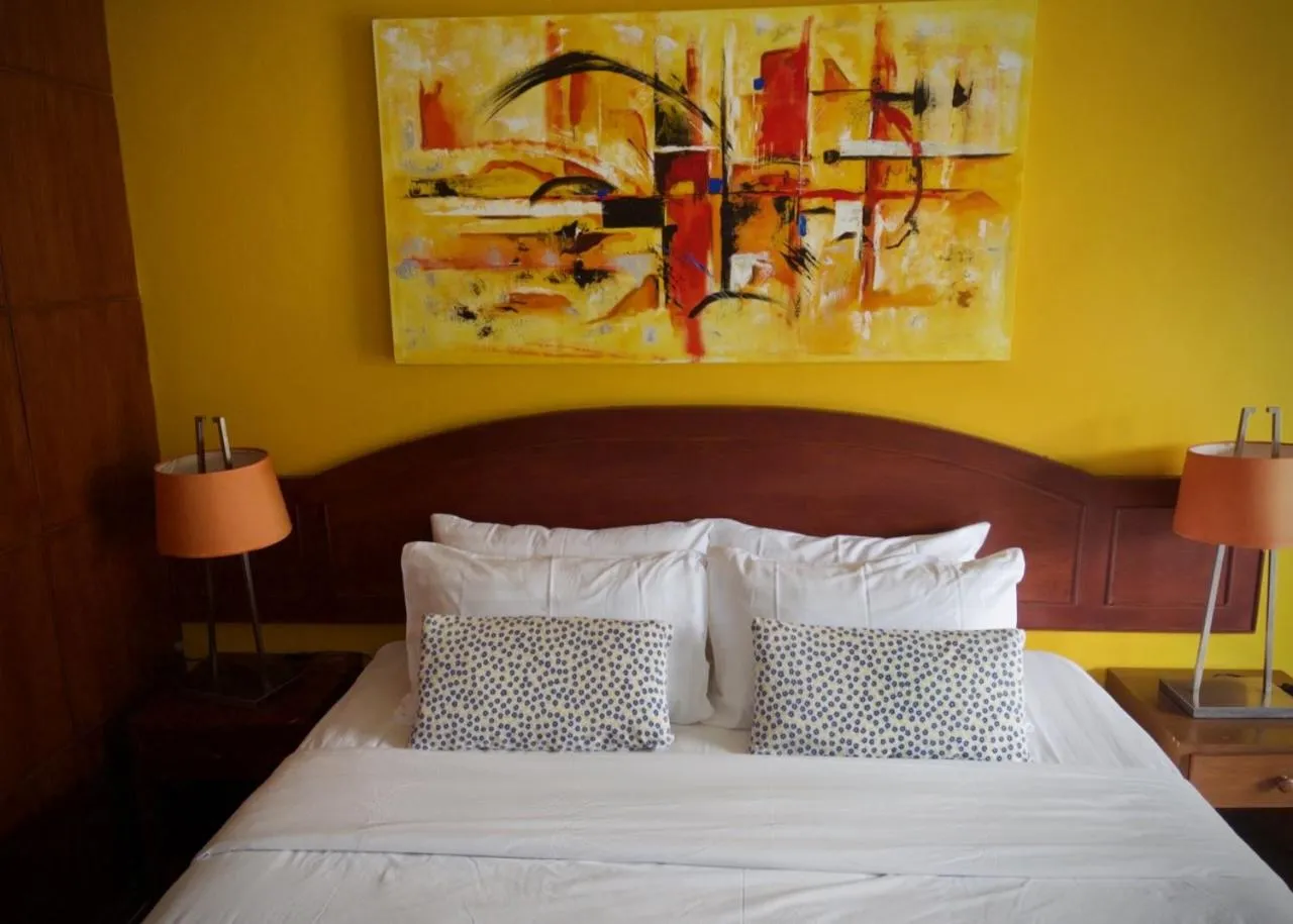 Bed in Sugar and Spice Inn