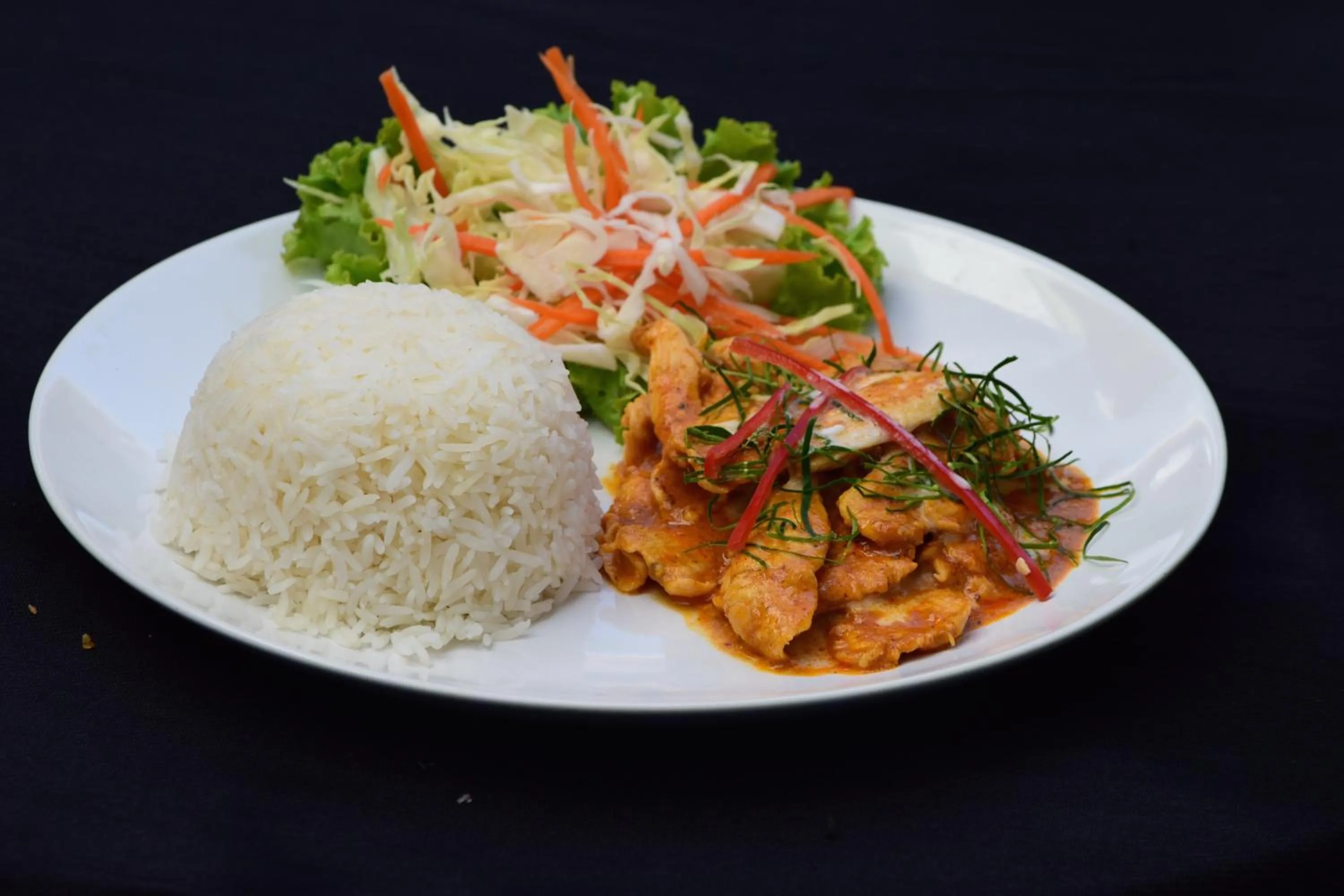 Food close-up in Sugar and Spice Inn