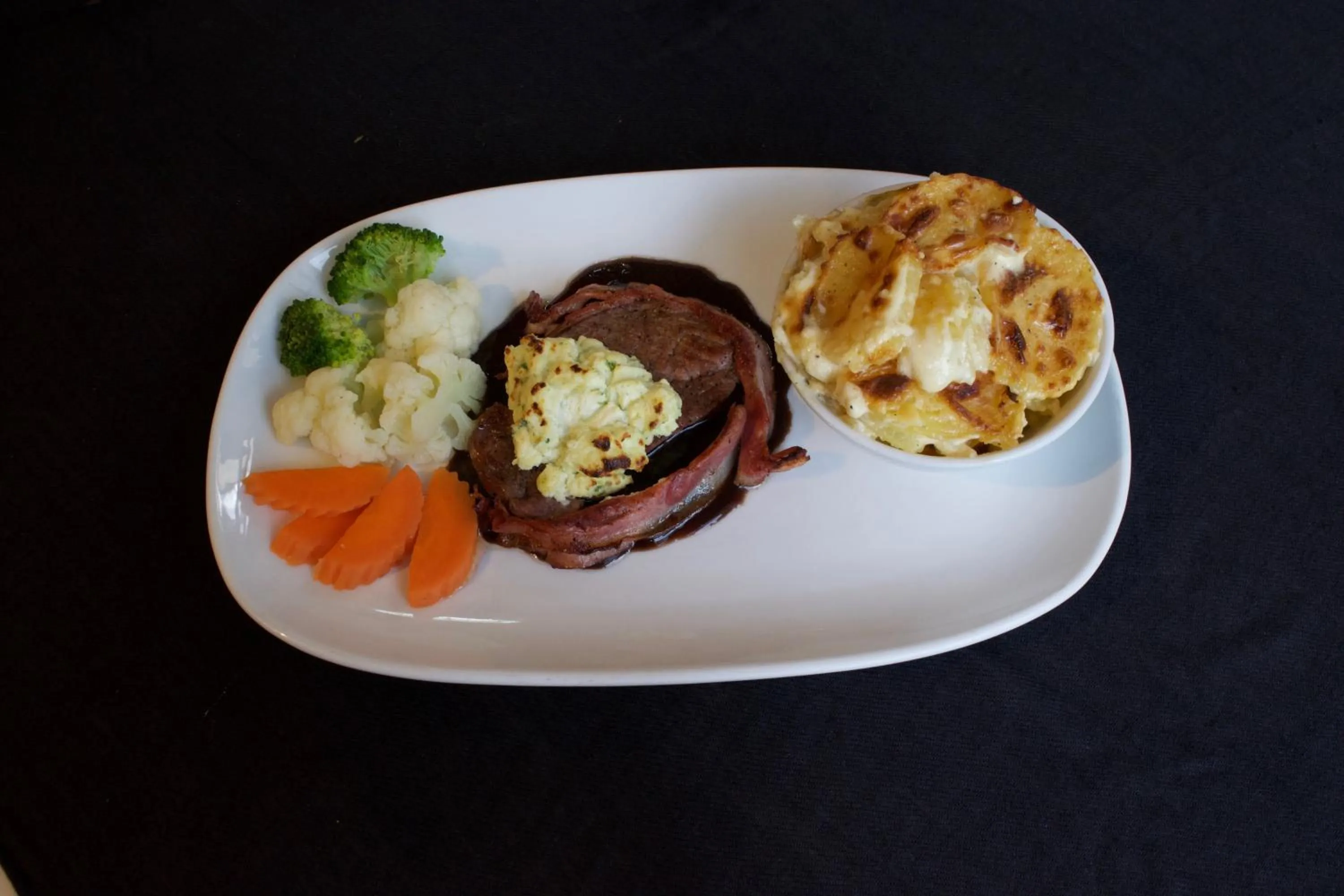 Food close-up in Sugar and Spice Inn