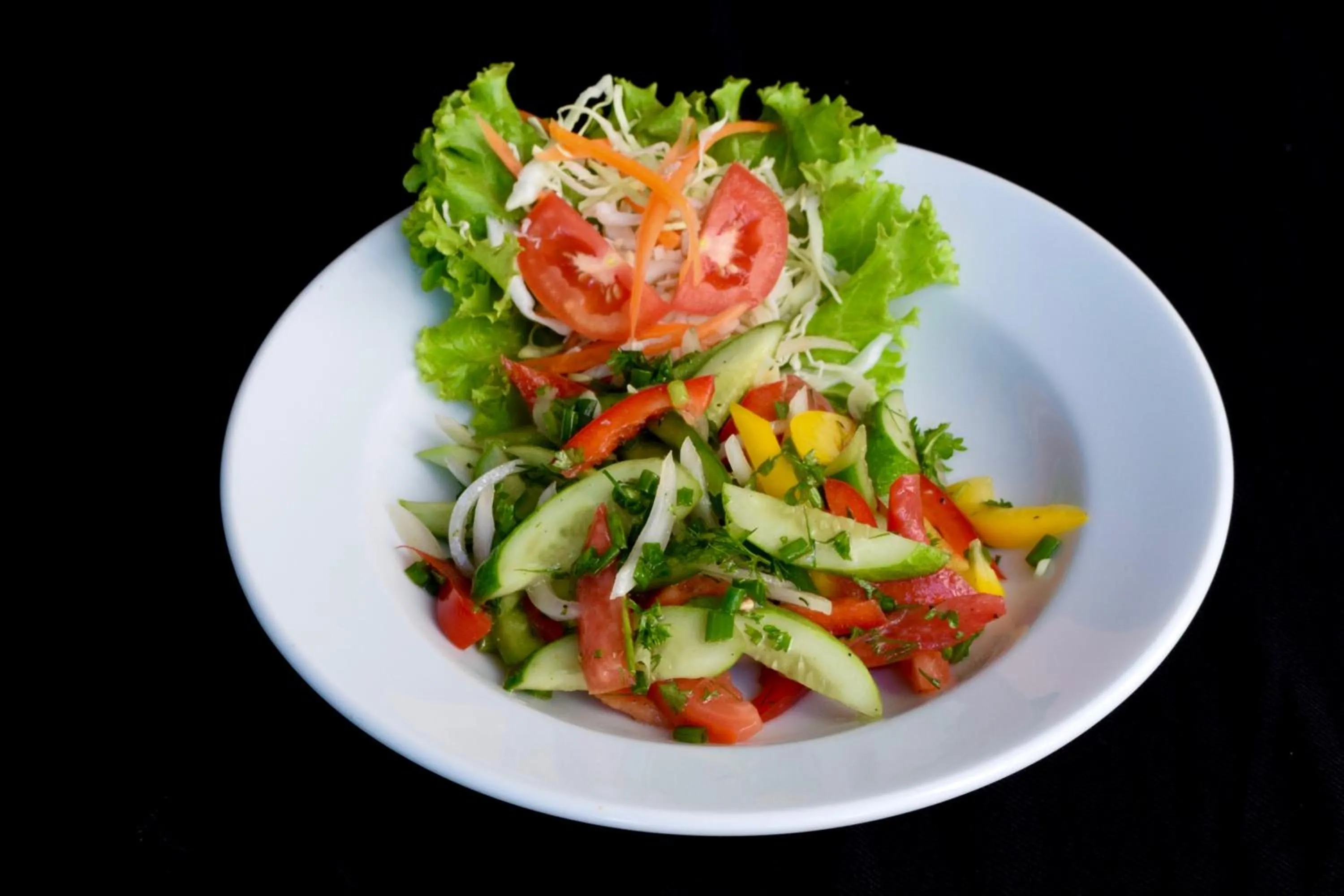 Food close-up in Sugar and Spice Inn