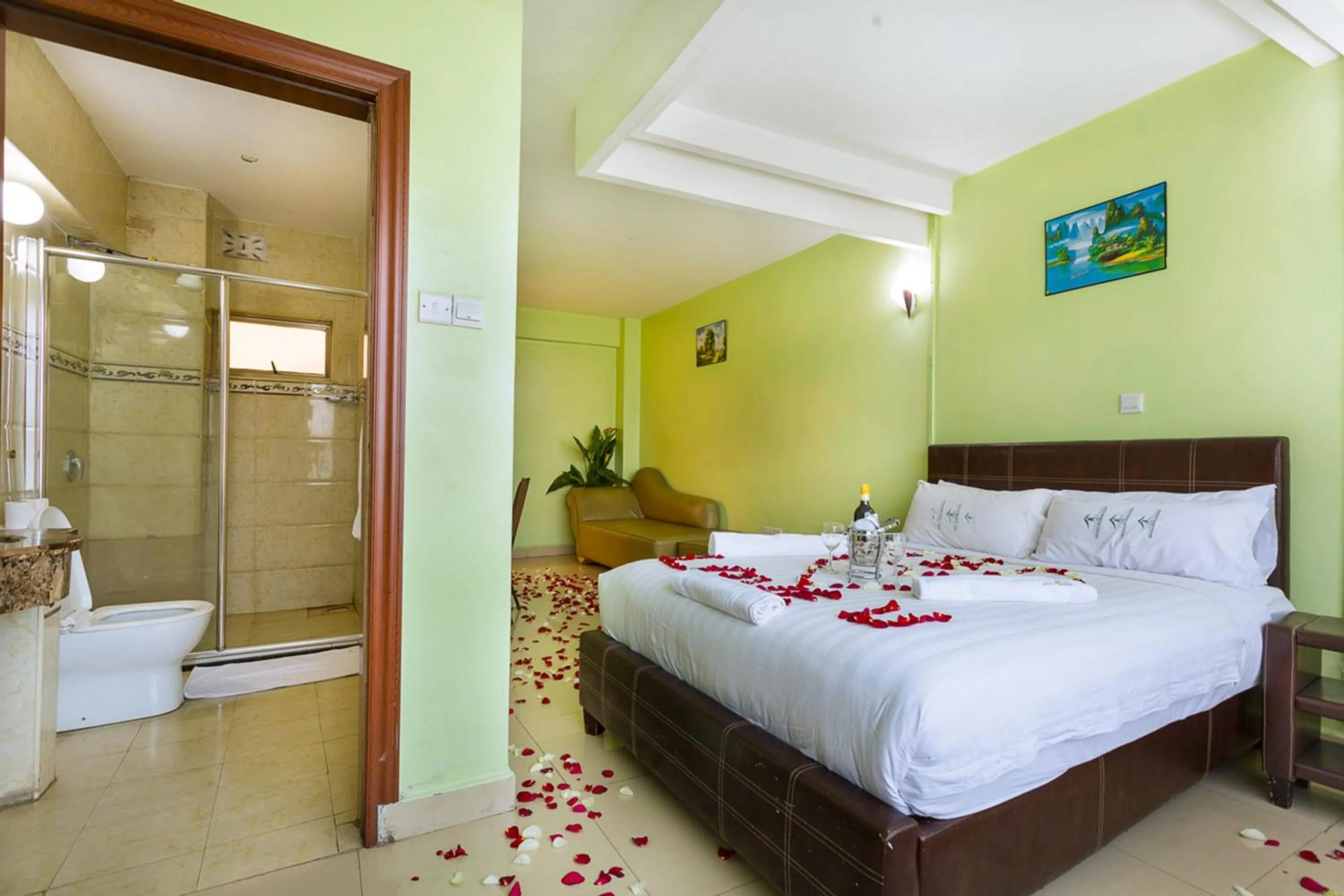 Bed in Legacy Hotel and Conference Centre ltd