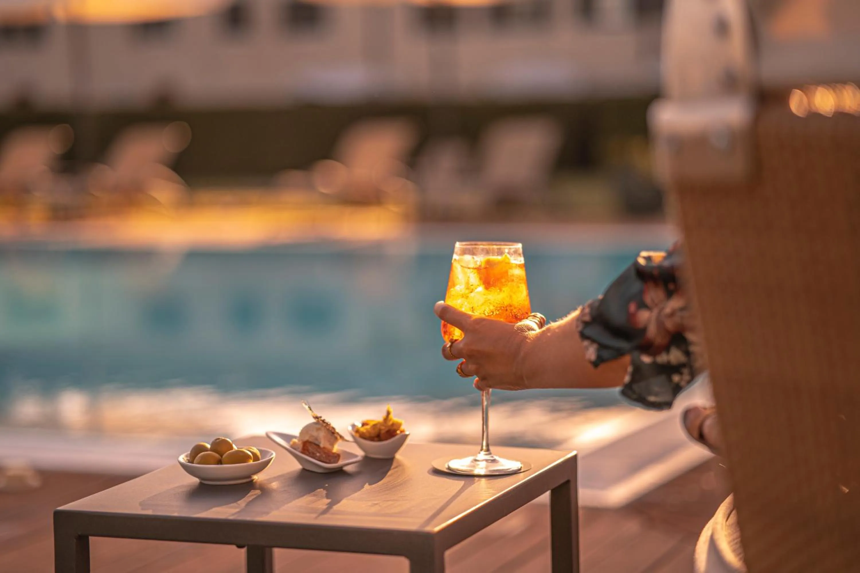 Swimming pool in Hotel Villa Barbarich