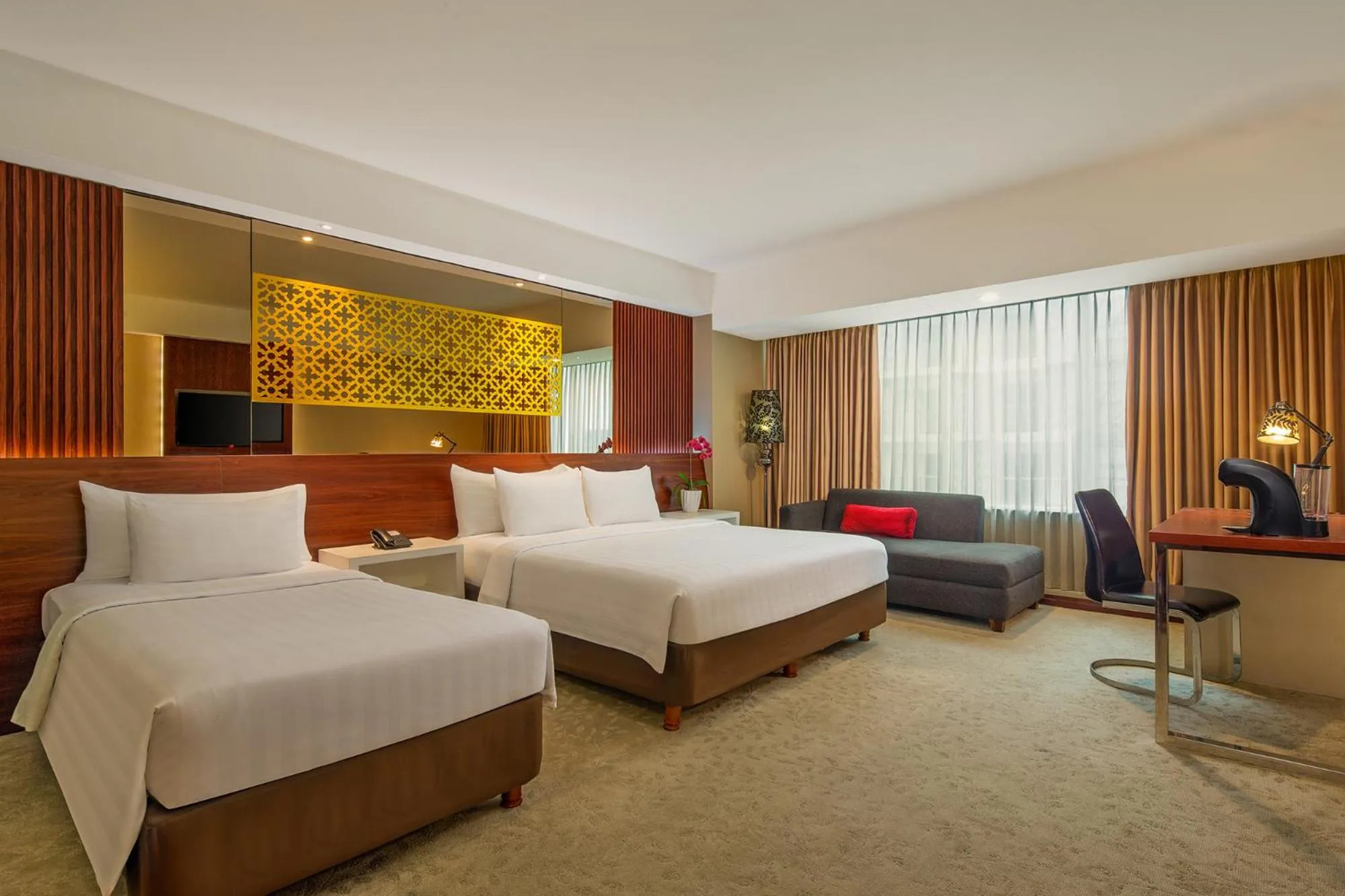 Bedroom, Bed in The Alana Yogyakarta Hotel and Convention Center