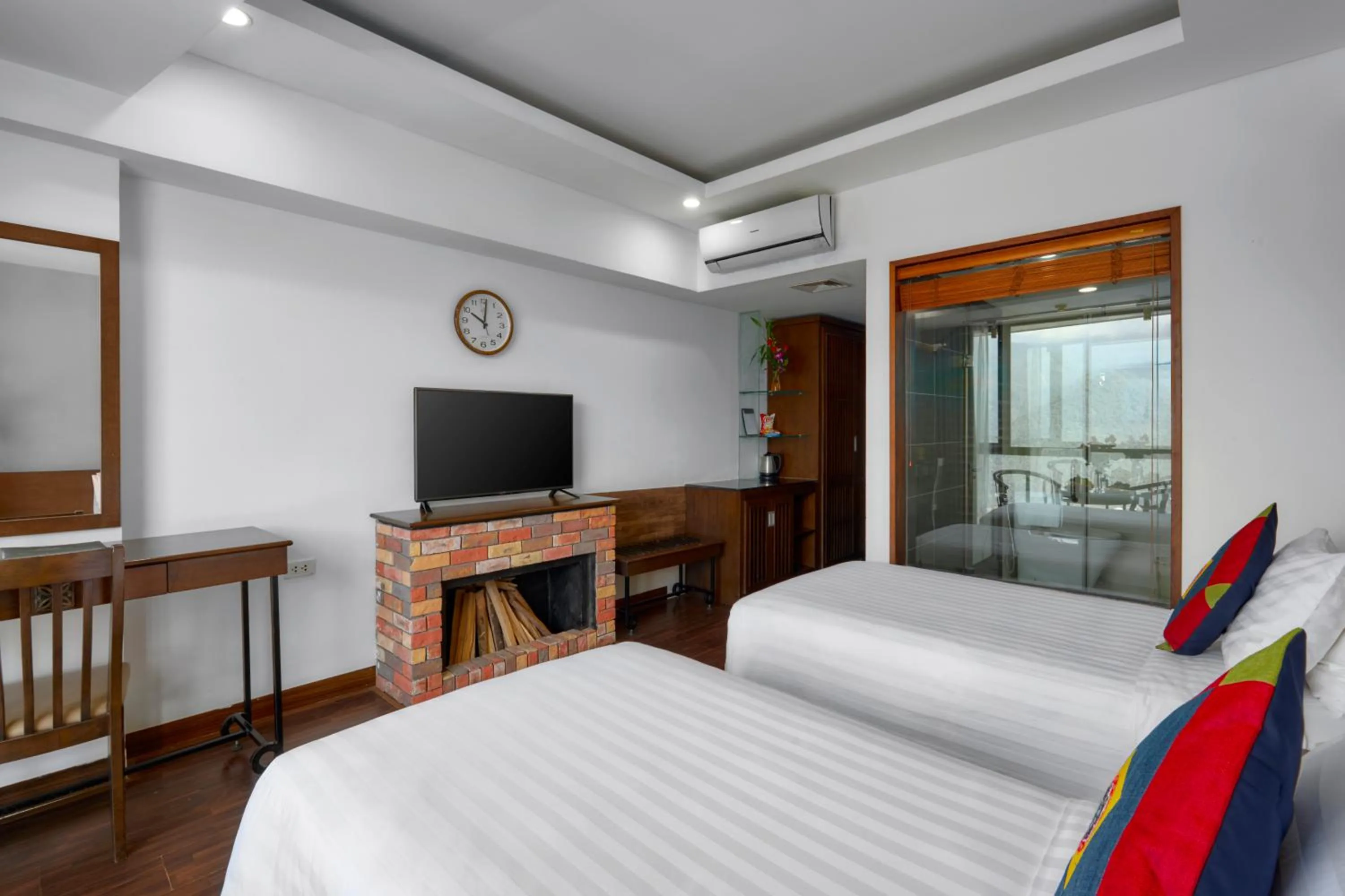 Bed in Amazing Hotel Sapa