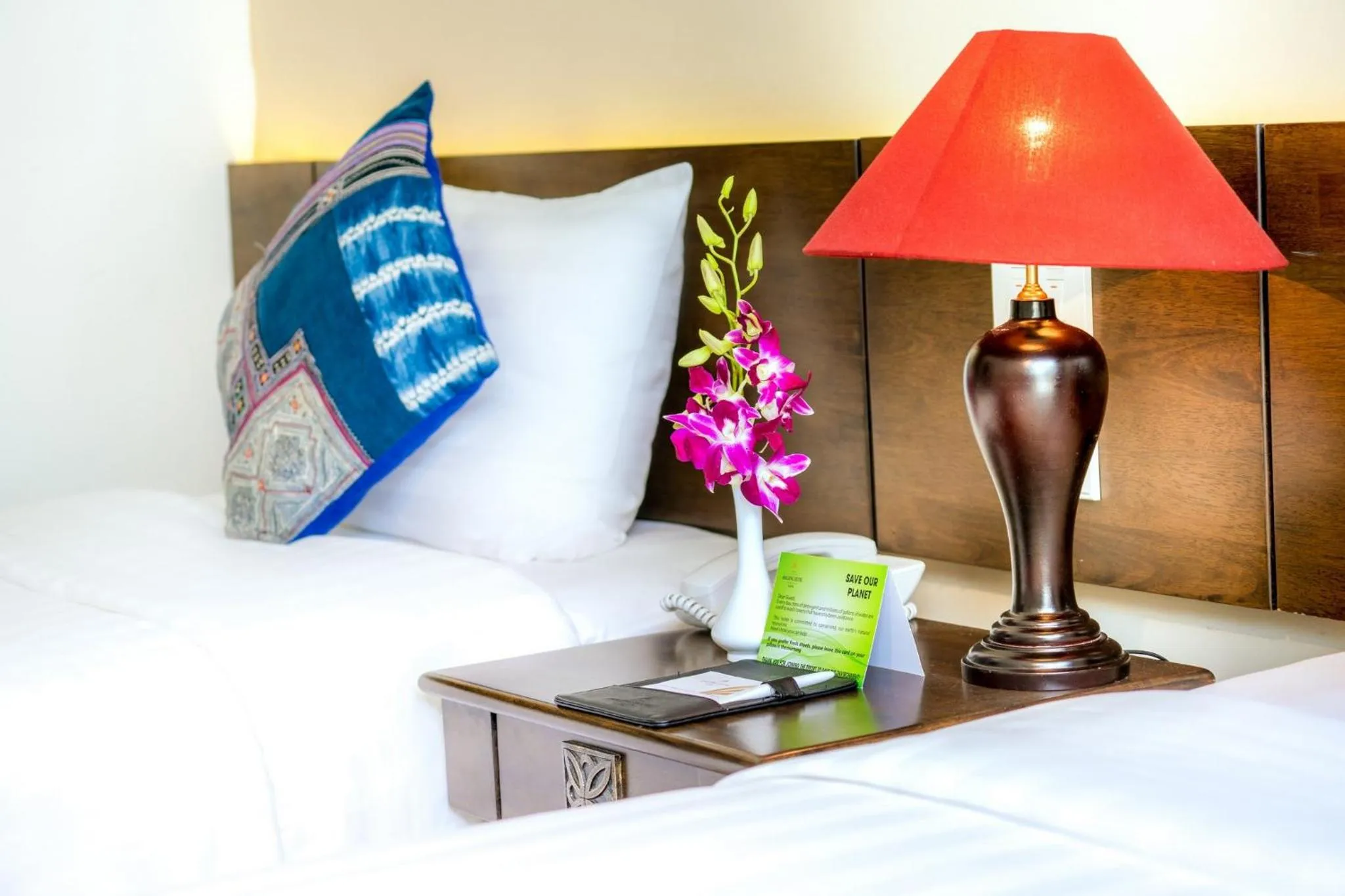 Bed in Amazing Hotel Sapa