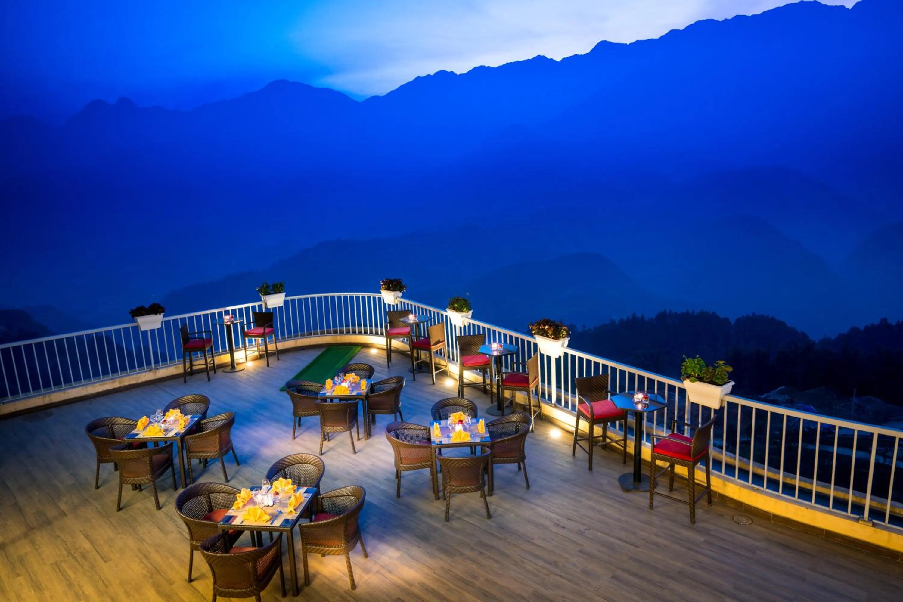 Balcony/Terrace in Amazing Hotel Sapa