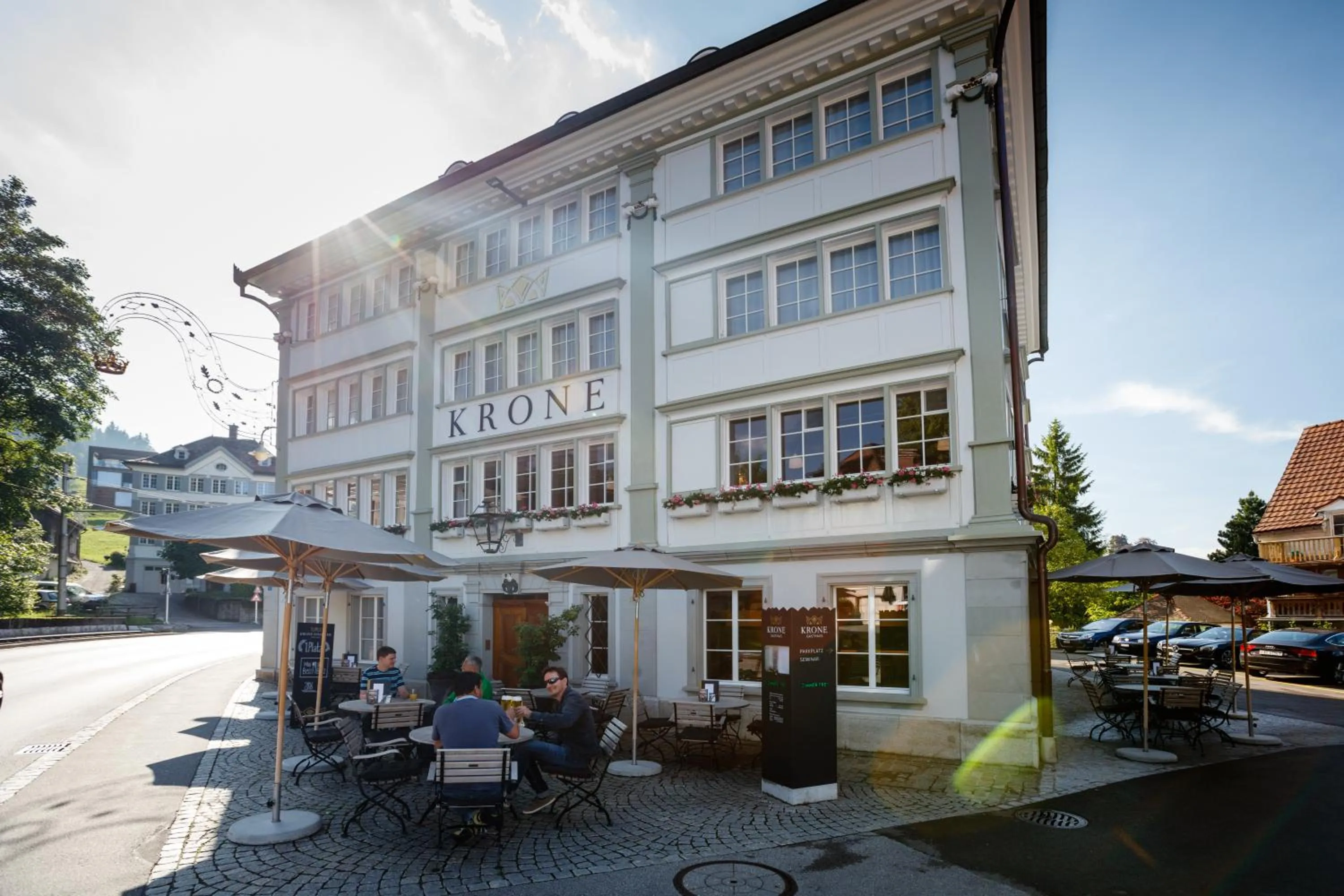 Property building in Hotel Krone Speicher