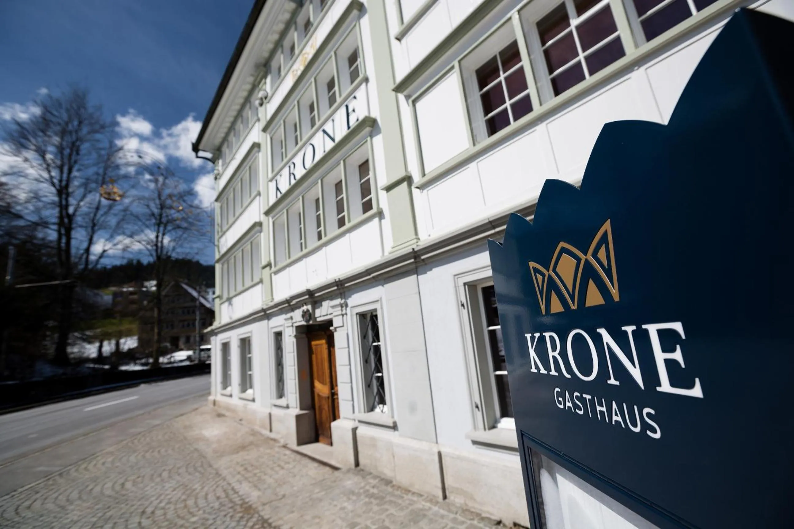 Facade/entrance in Hotel Krone Speicher