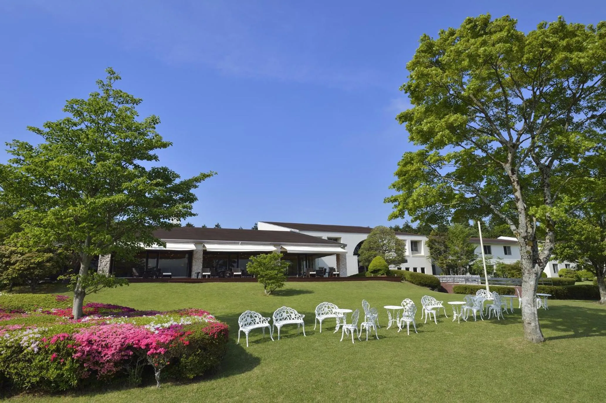 Facade/entrance, Property Building in Hakone Lake Hotel