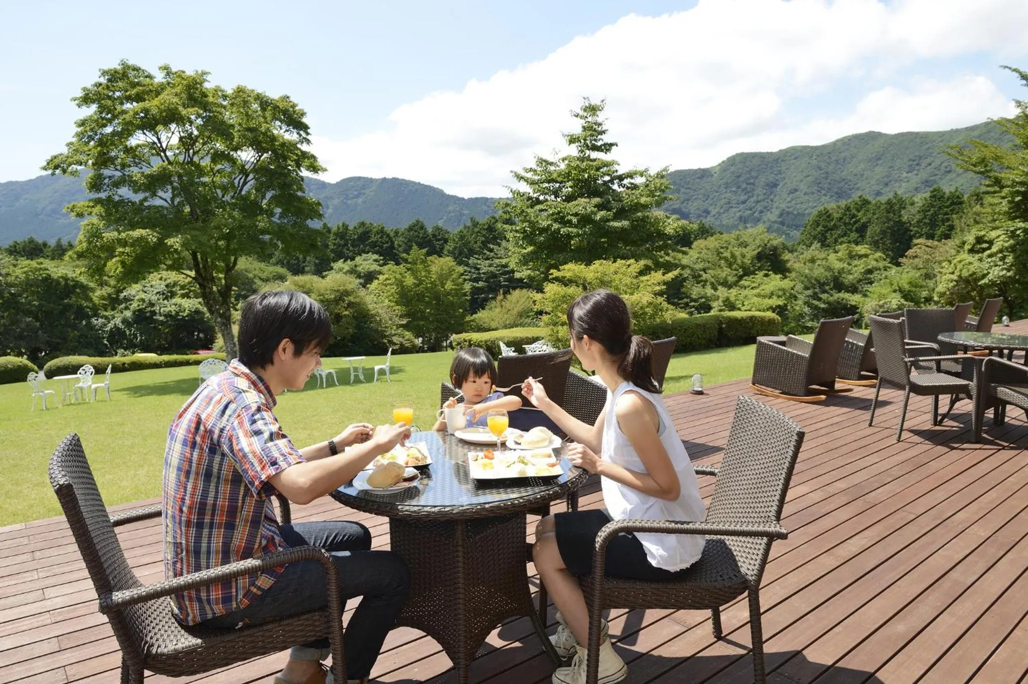 Balcony/Terrace in Hakone Lake Hotel