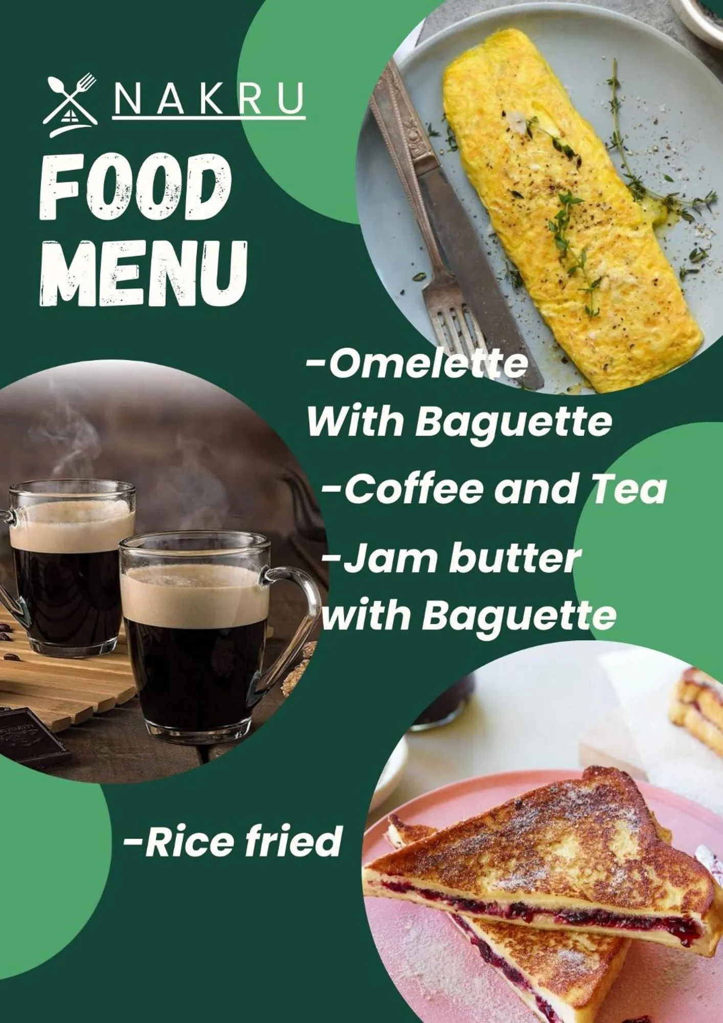 Breakfast in Neakru Guesthouse and Restaurant