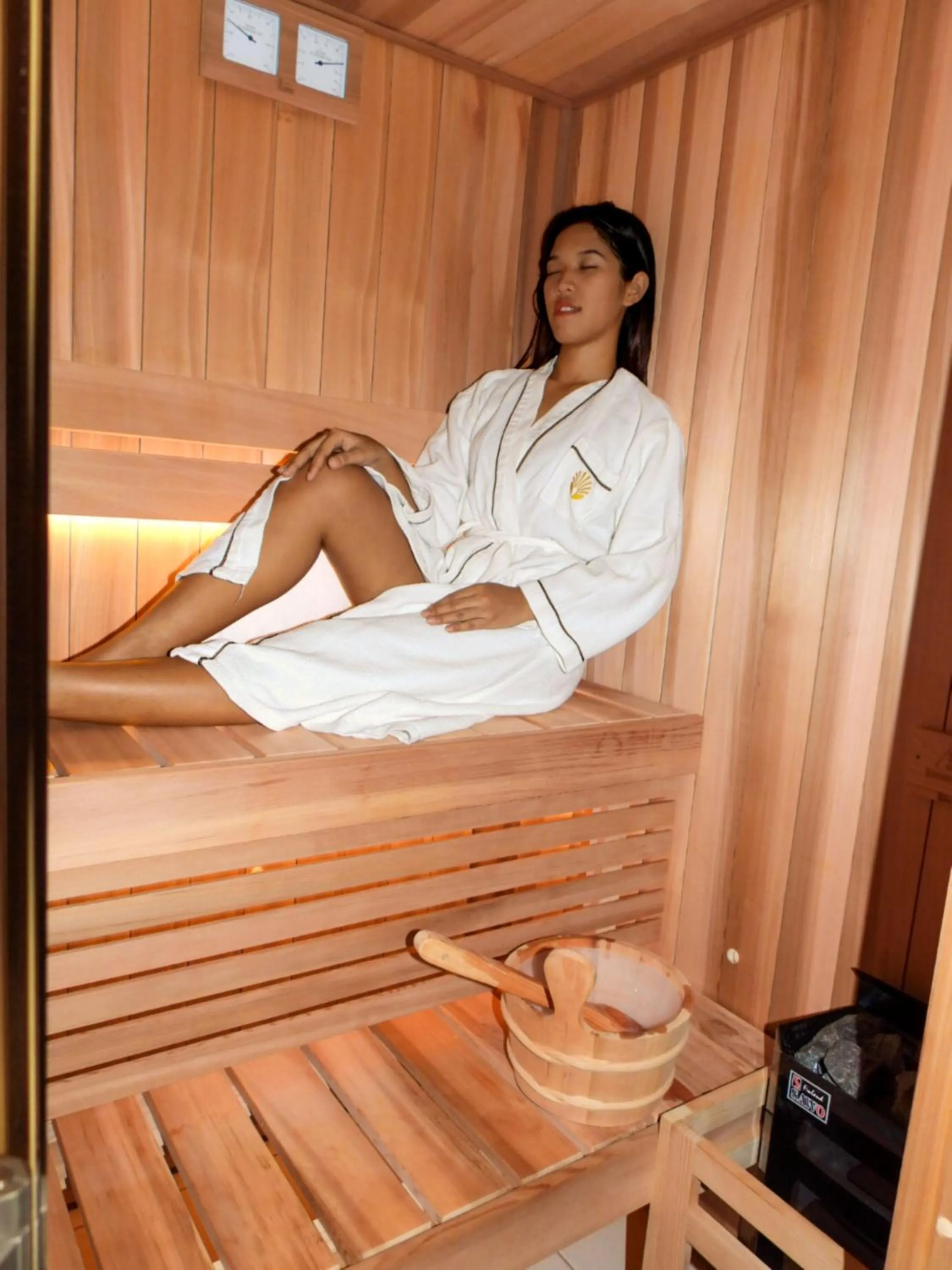 Sauna in Pearl Vista de Coron Resort Hotel