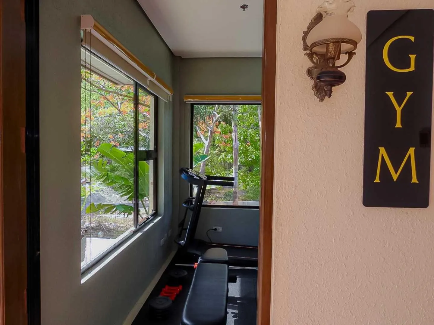 Fitness centre/facilities in Pearl Vista de Coron Resort Hotel