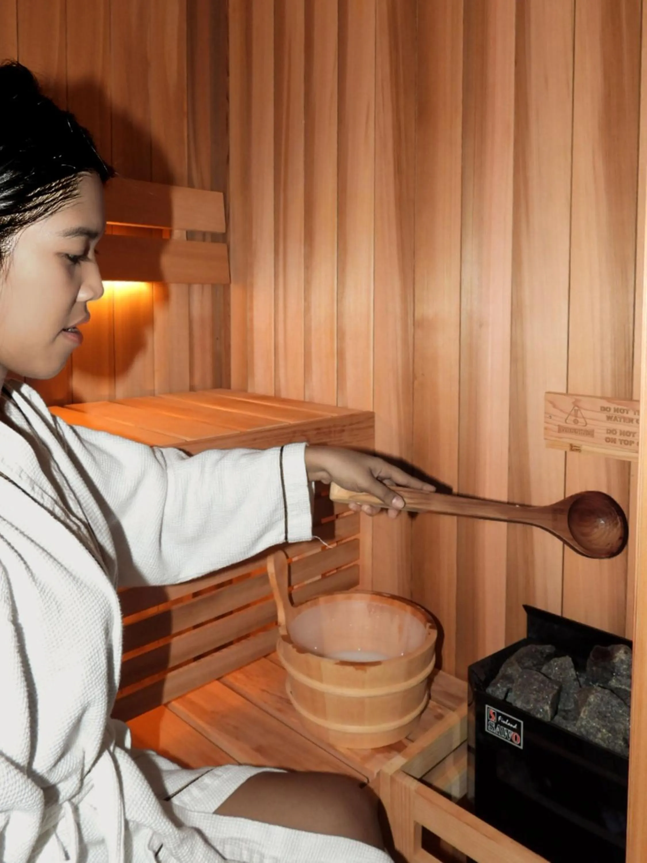 Sauna in Pearl Vista de Coron Resort Hotel