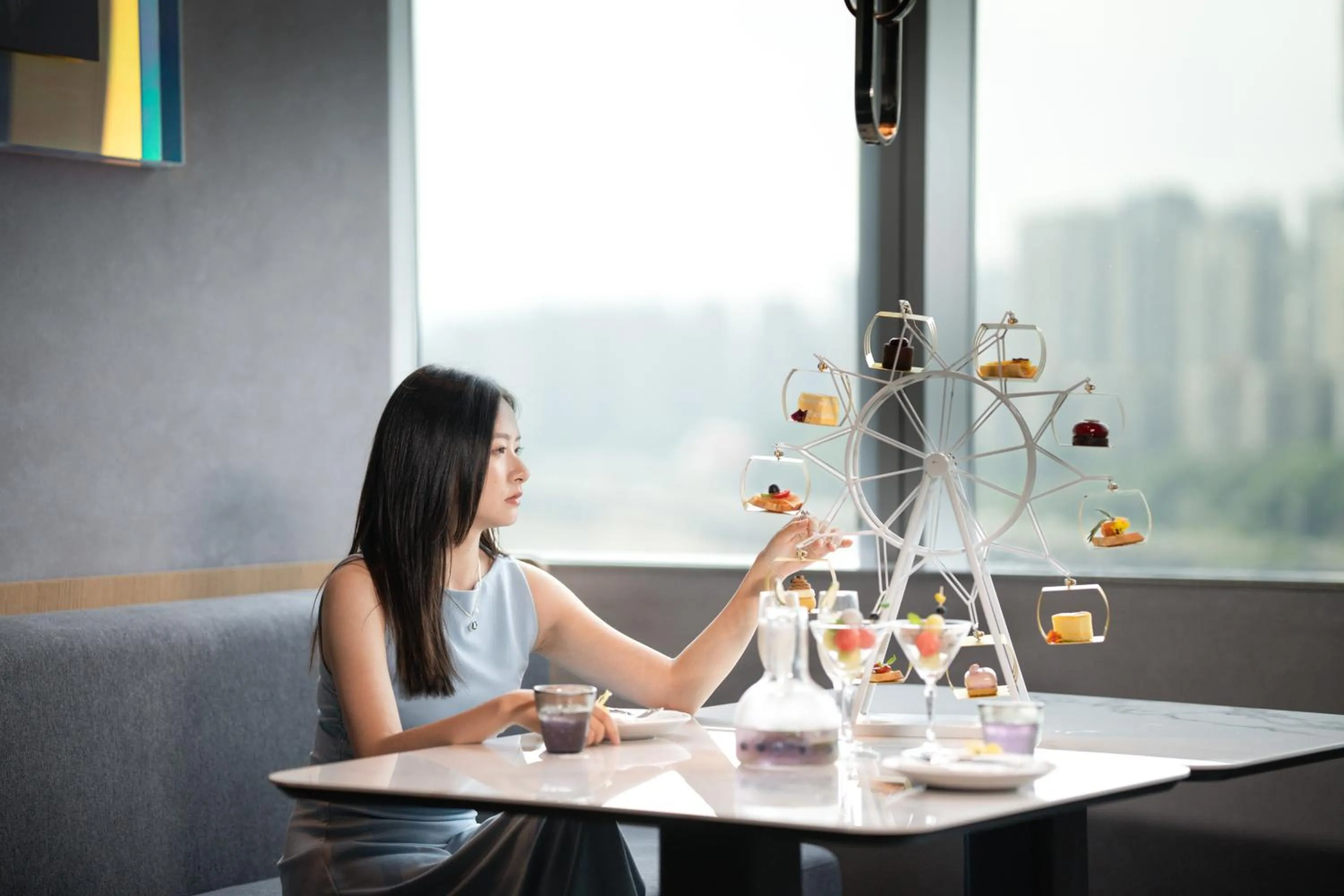 Restaurant/places to eat in Pagoda Hotel Of SSAW ChongQing International Land-sea